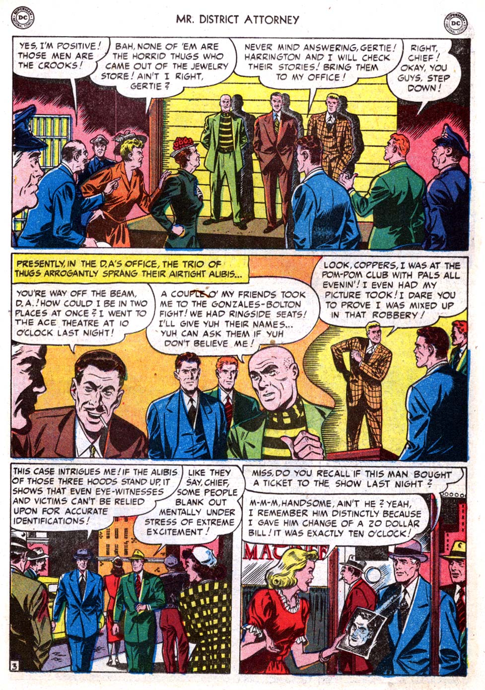 Read online Mr. District Attorney comic -  Issue #14 - 17