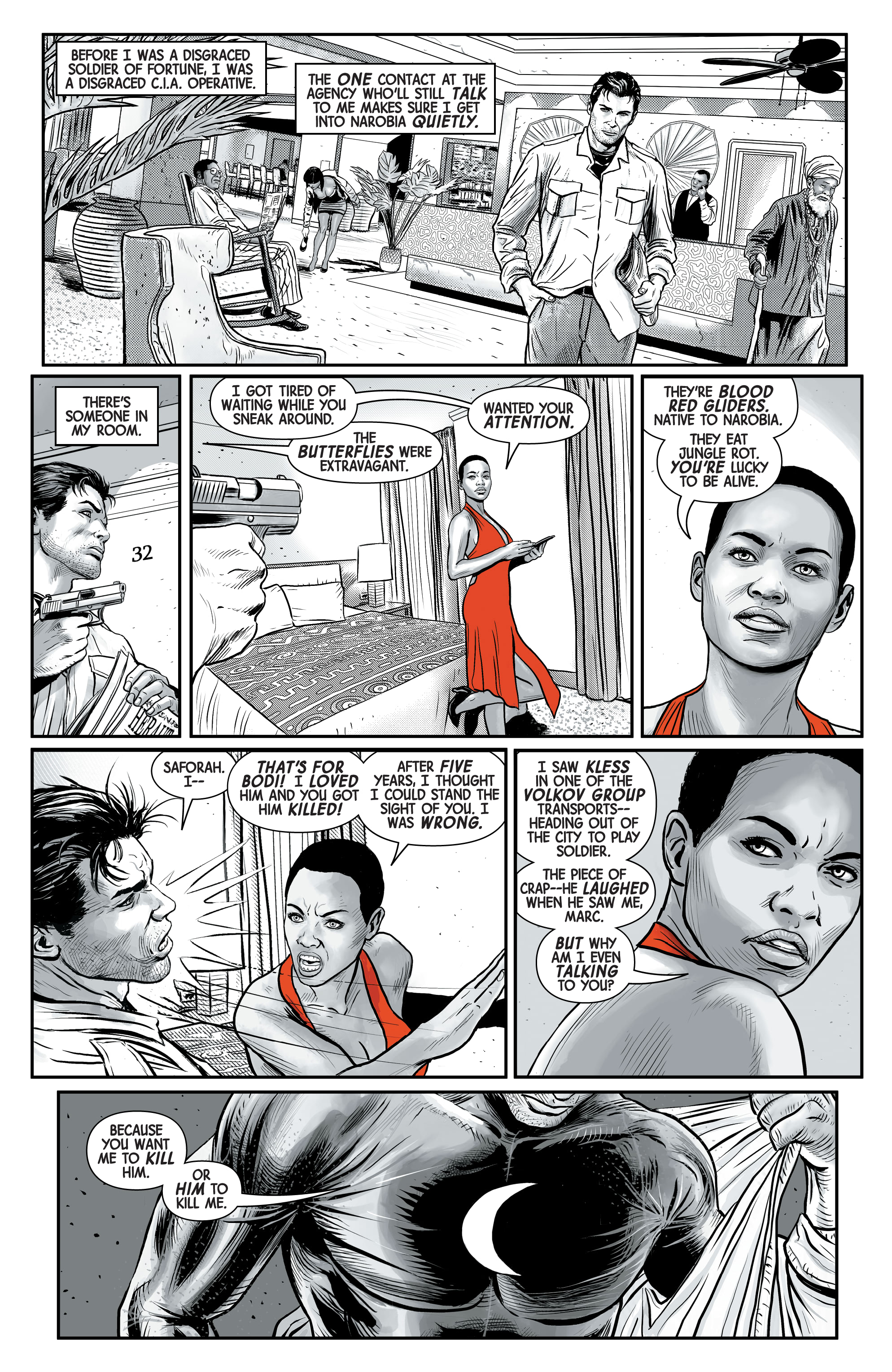 Read online Moon Knight: Black, White & Blood comic -  Issue #2 - 26