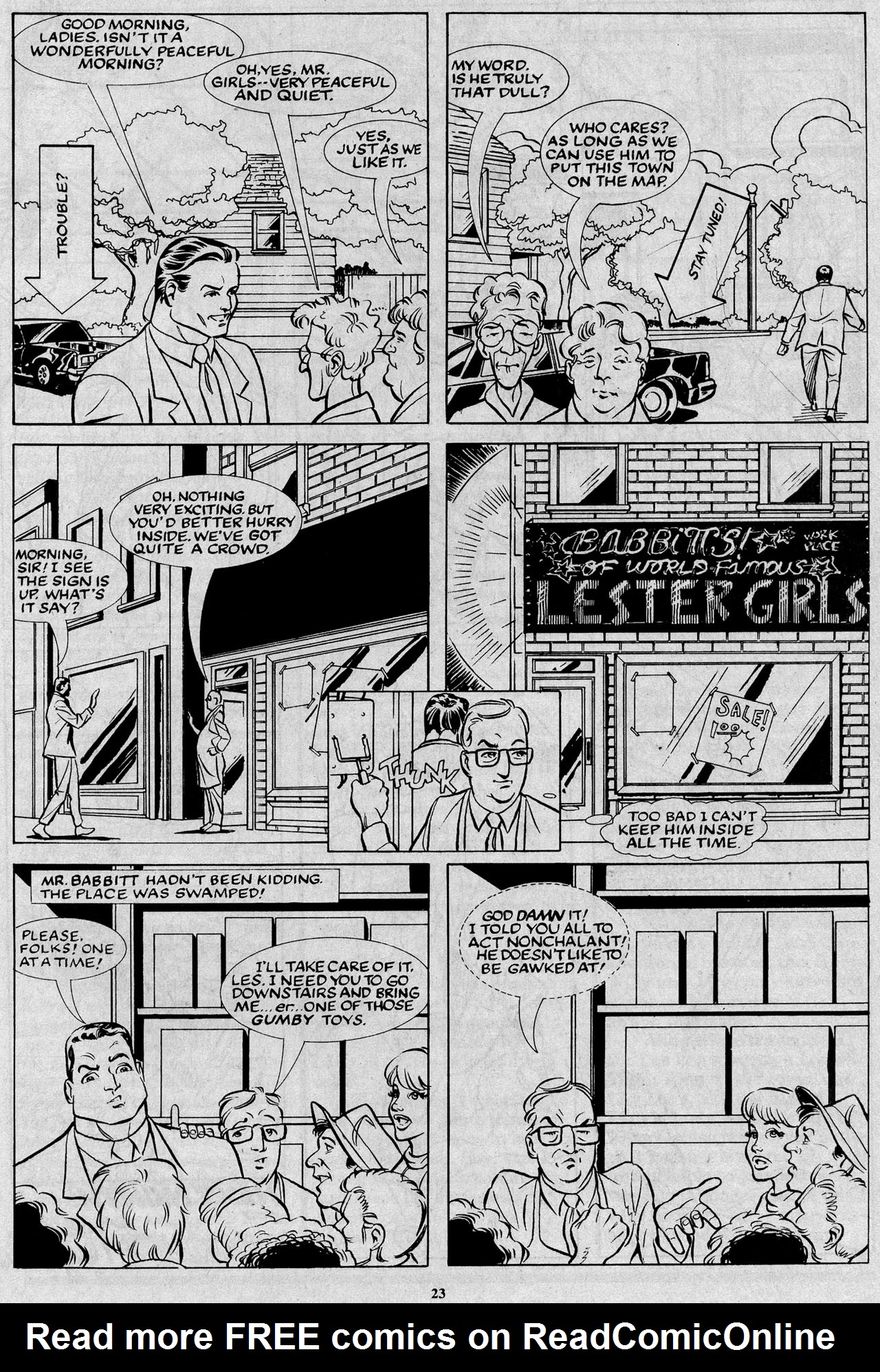 Read online The Trouble With Girls (1989) comic -  Issue #5 - 25