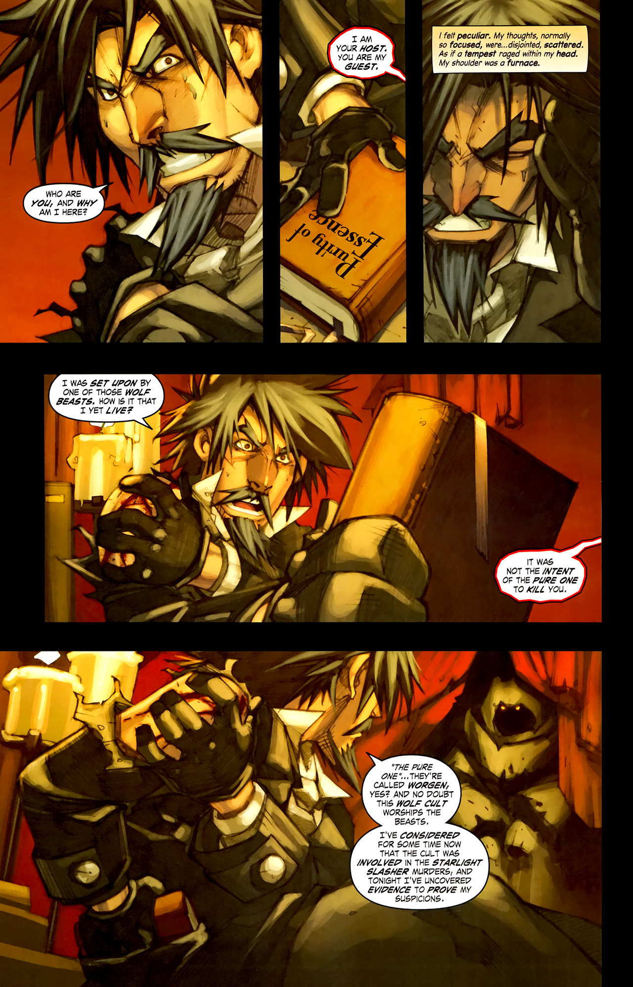 Read online World of Warcraft: Curse of the Worgen comic -  Issue #1 - 17