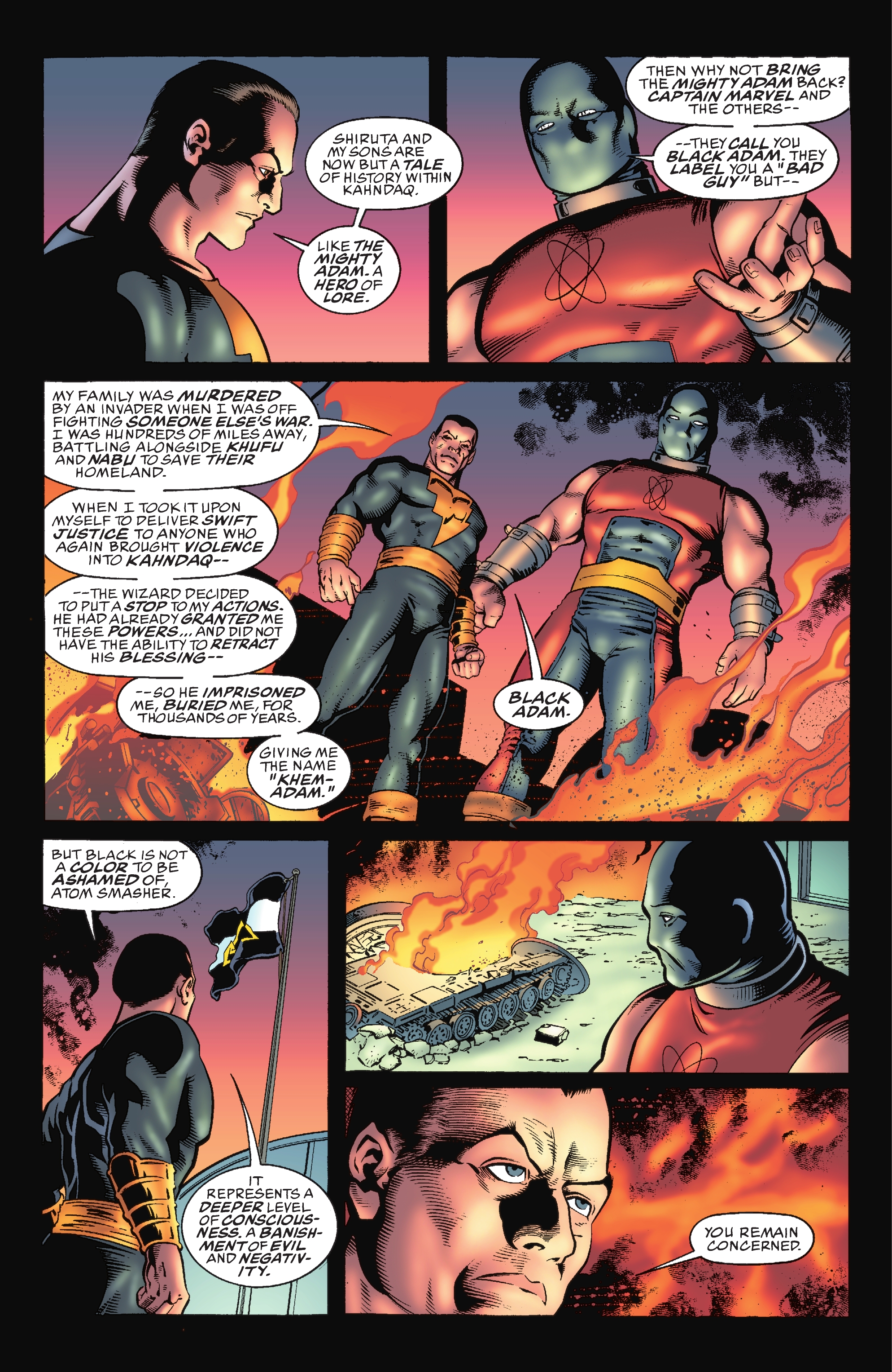 Read online Black Adam/JSA: Black Reign comic -  Issue # TPB - 18