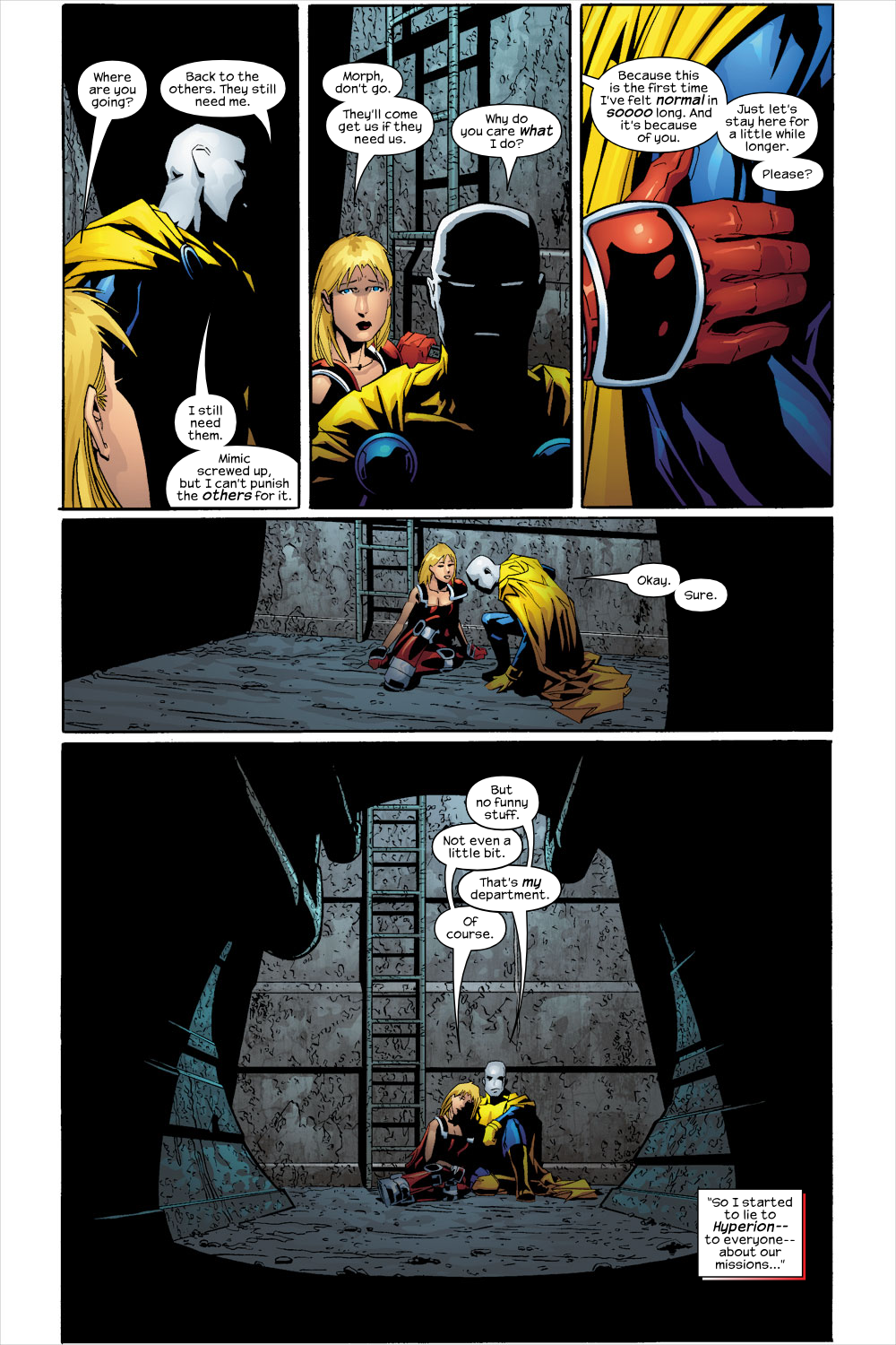 Read online Exiles (2001) comic -  Issue #43 - 15