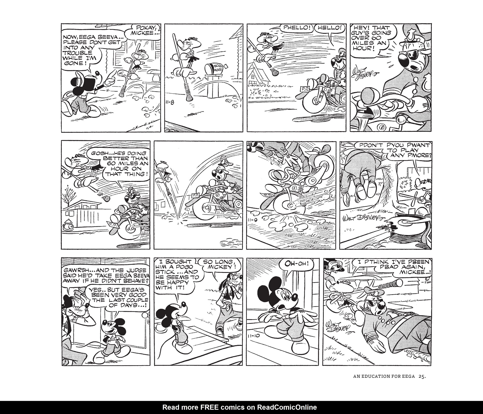 Read online Walt Disney's Mickey Mouse by Floyd Gottfredson comic -  Issue # TPB 10 (Part 1) - 25