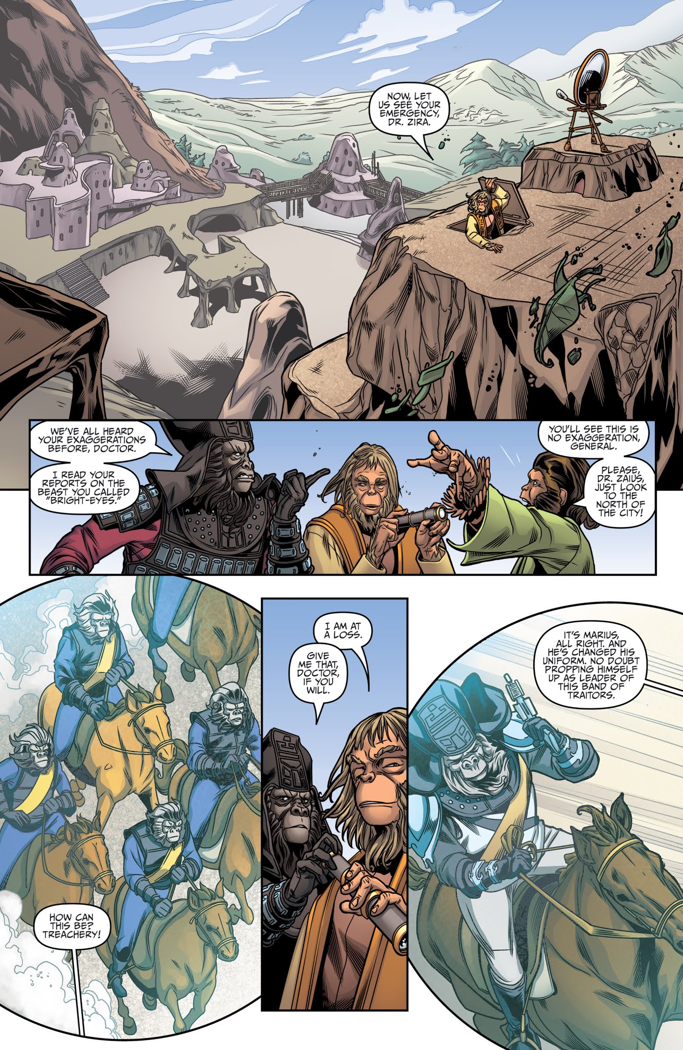 Read online Star Trek/Planet of the Apes: The Primate Directive comic -  Issue #4 - 12