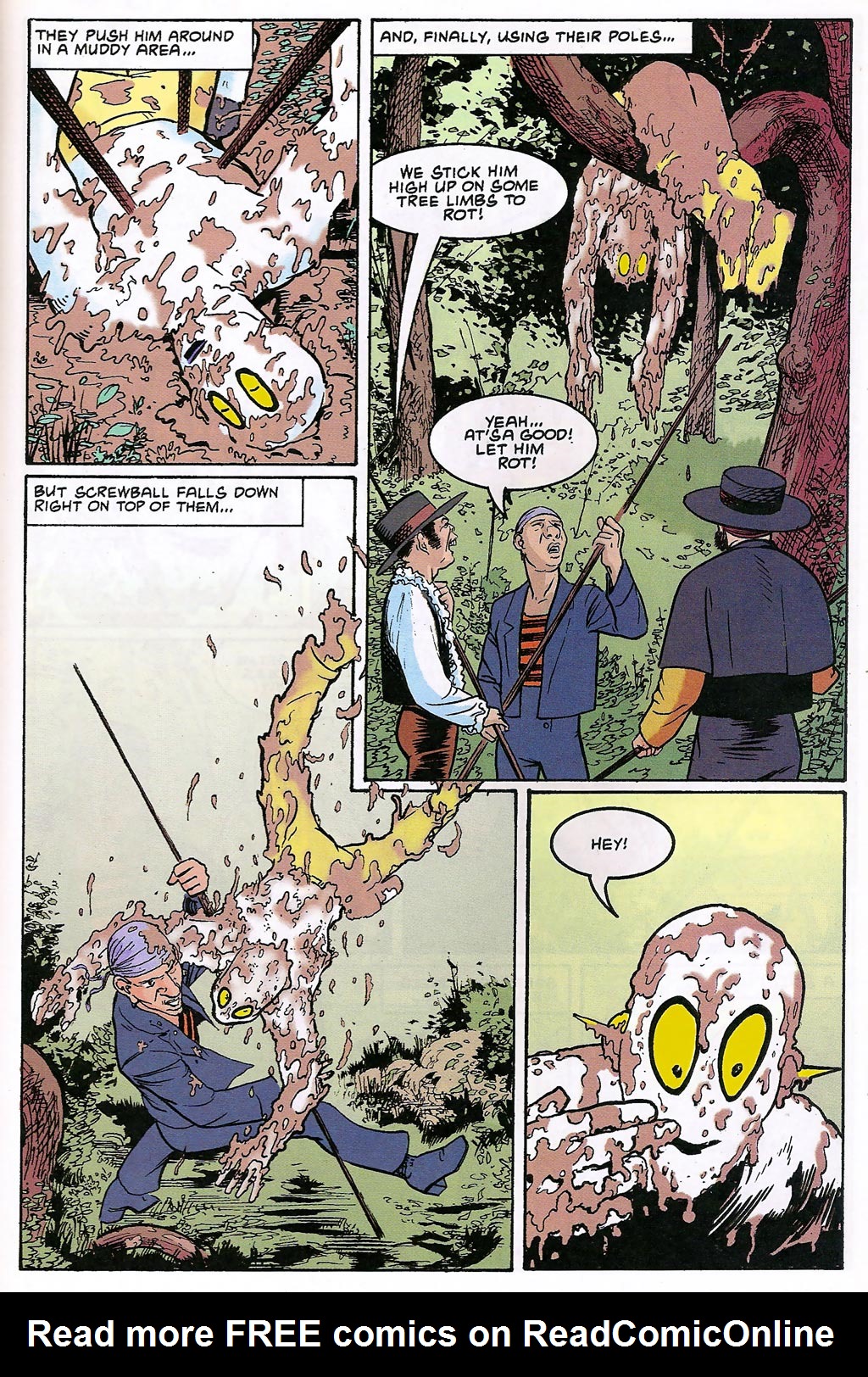 Read online Bob Burden's Original Mysterymen Comics comic -  Issue #3 - 22