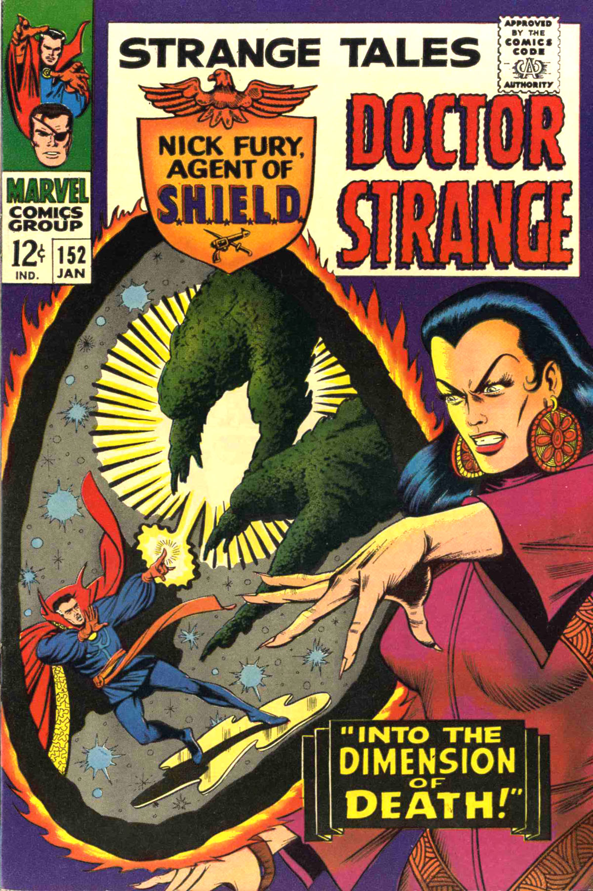 Read online Marvel Masterworks: Doctor Strange comic -  Issue # TPB 2 - 289