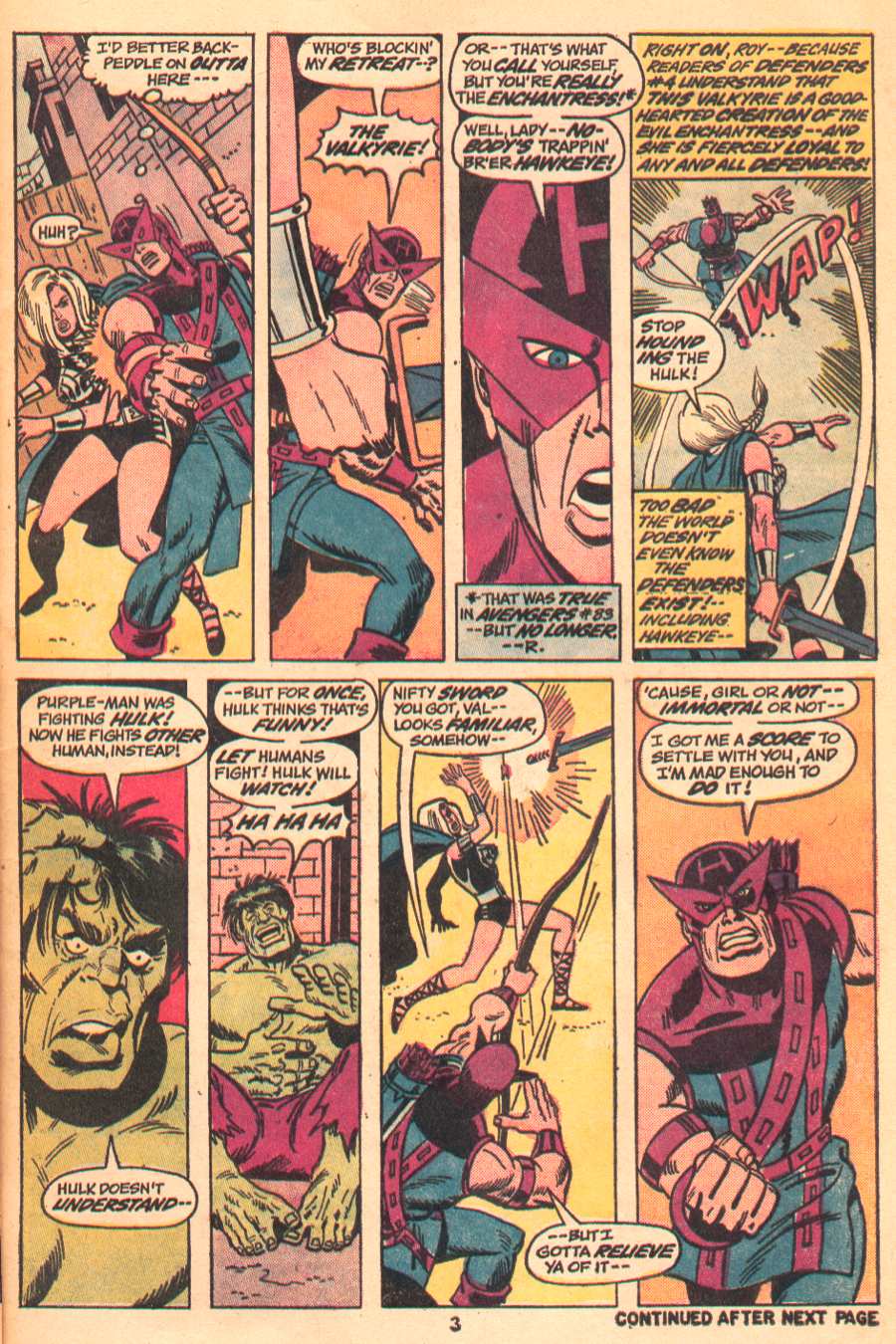 Read online The Defenders (1972) comic -  Issue #7 - 4