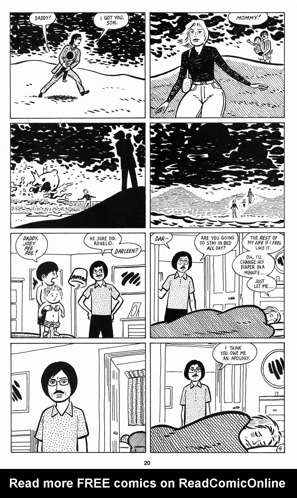 Read online Love and Rockets (2001) comic -  Issue #12 - 21