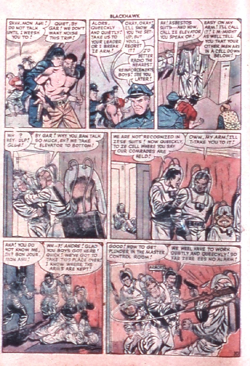 Read online Blackhawk (1957) comic -  Issue #22 - 24