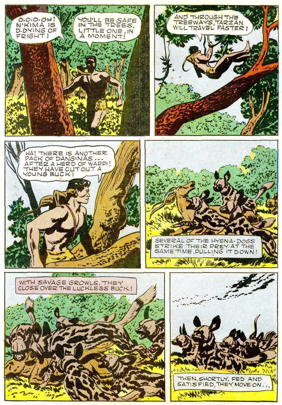 Read online Tarzan (1948) comic -  Issue #43 - 30