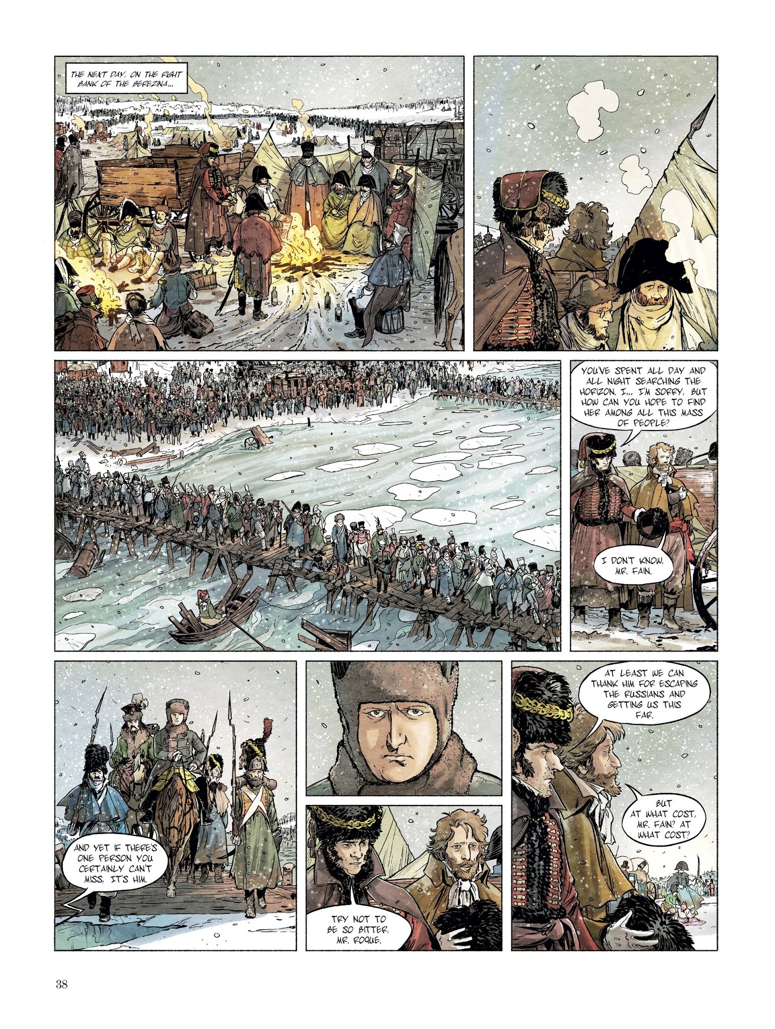Read online Berezina comic -  Issue #3 - 40