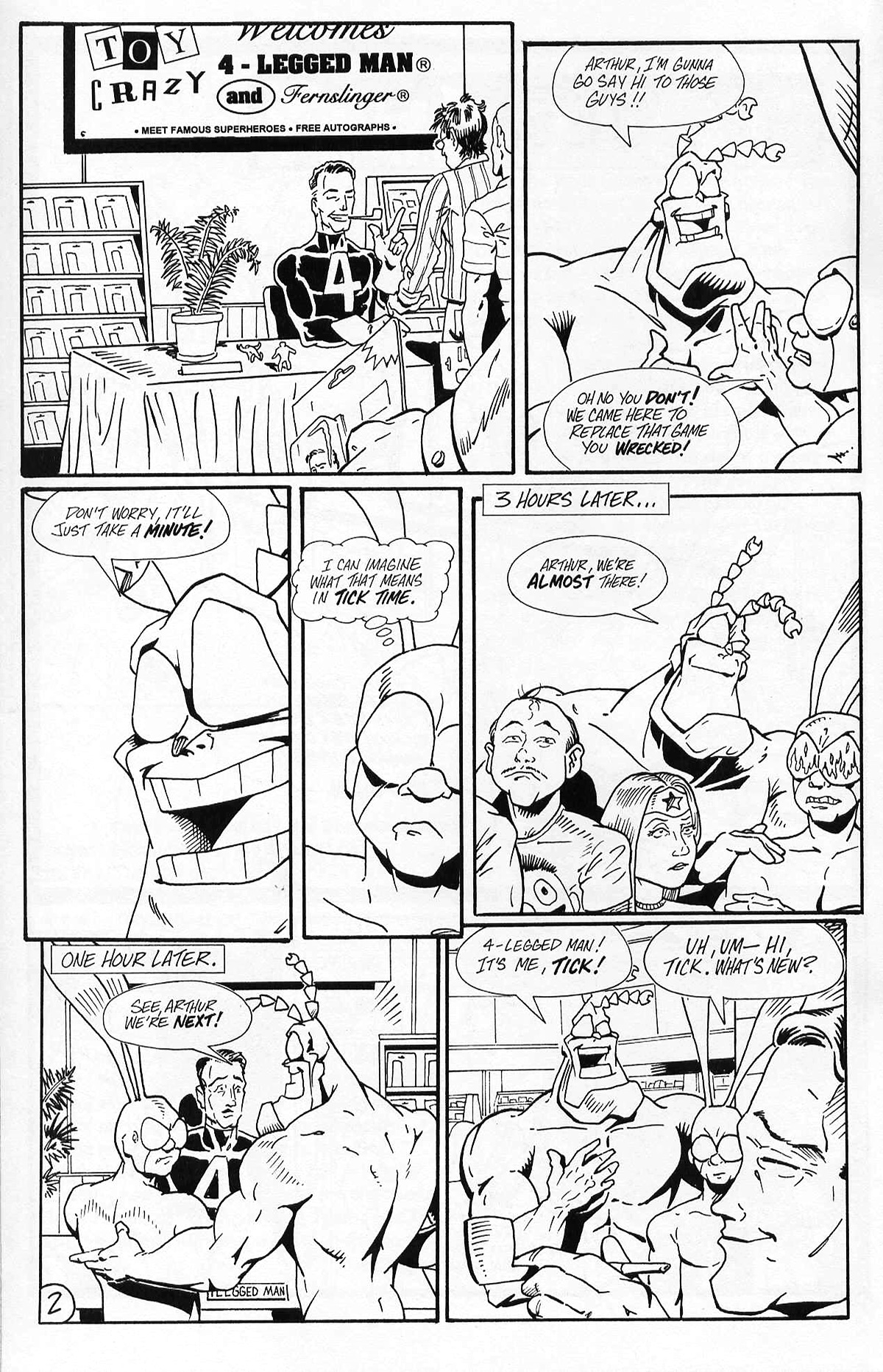 Read online The Tick: The Luny Bin Trilogy comic -  Issue # _Preview - 23