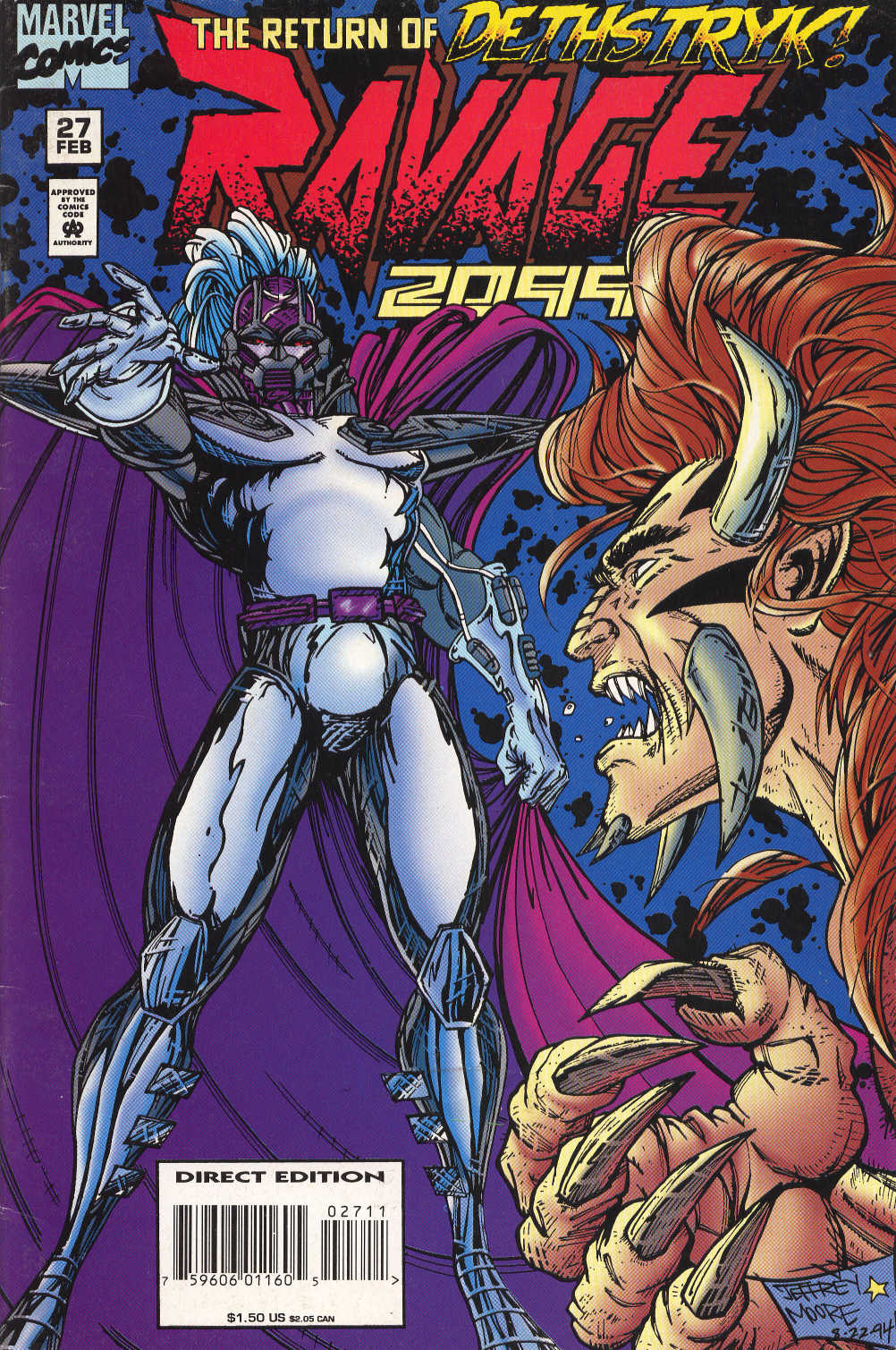Read online Ravage 2099 comic -  Issue #27 - 2