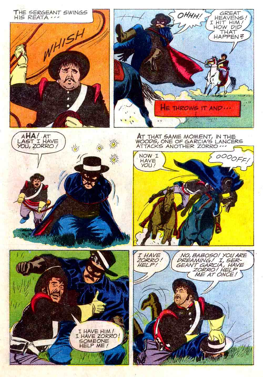 Read online Zorro (1966) comic -  Issue #4 - 7