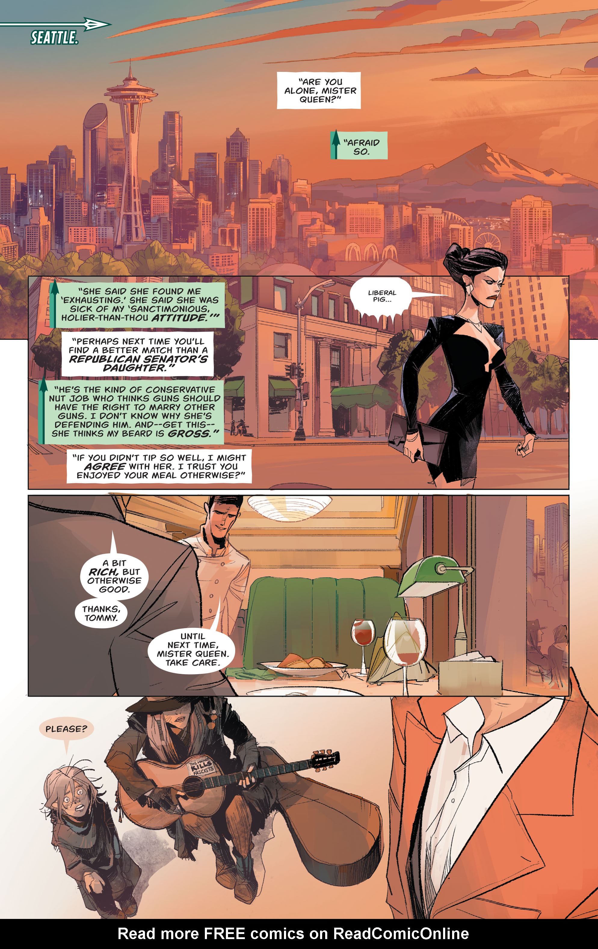 Read online Green Arrow: Rebirth comic -  Issue # Full - 4