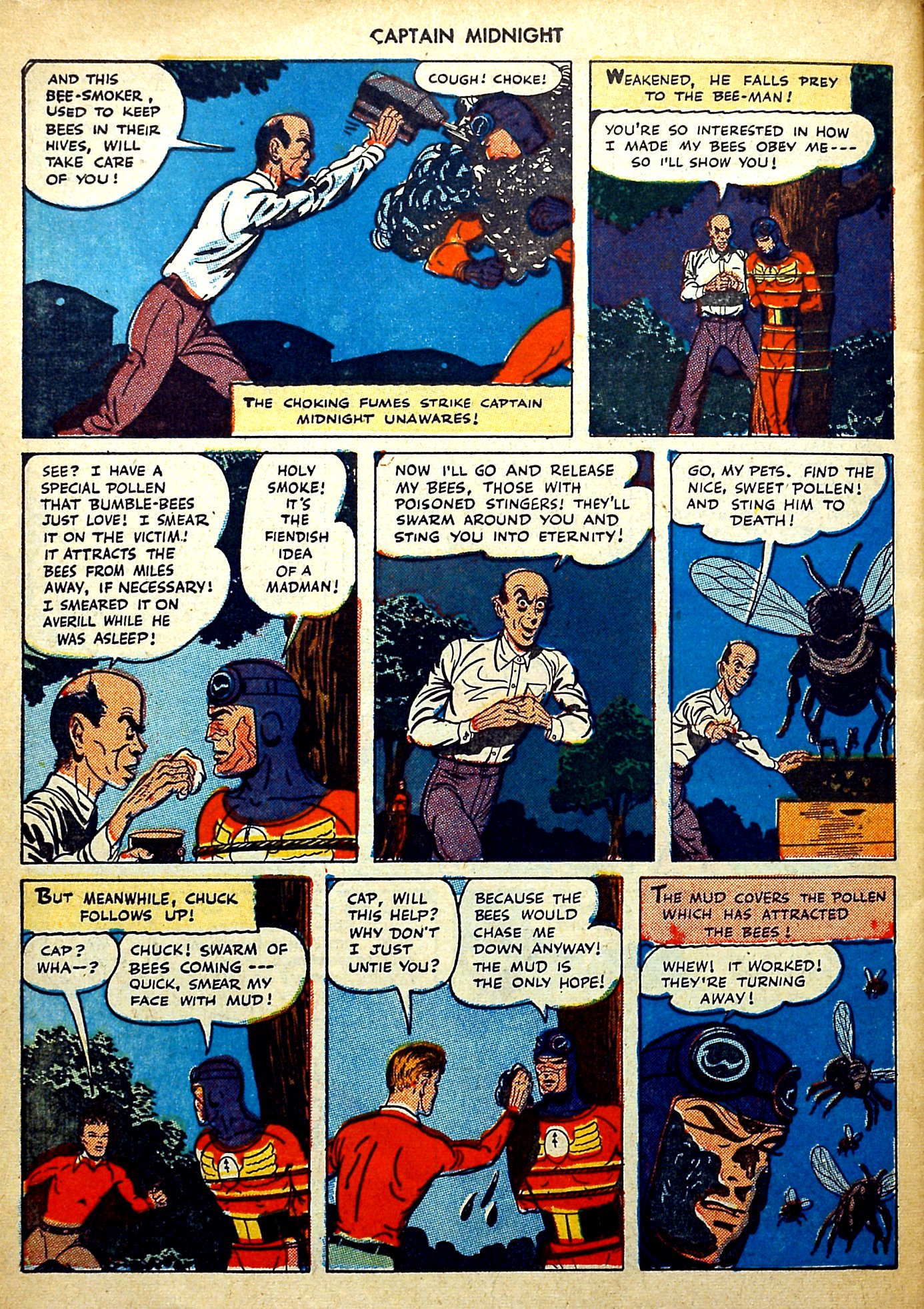 Read online Captain Midnight (1942) comic -  Issue #35 - 31