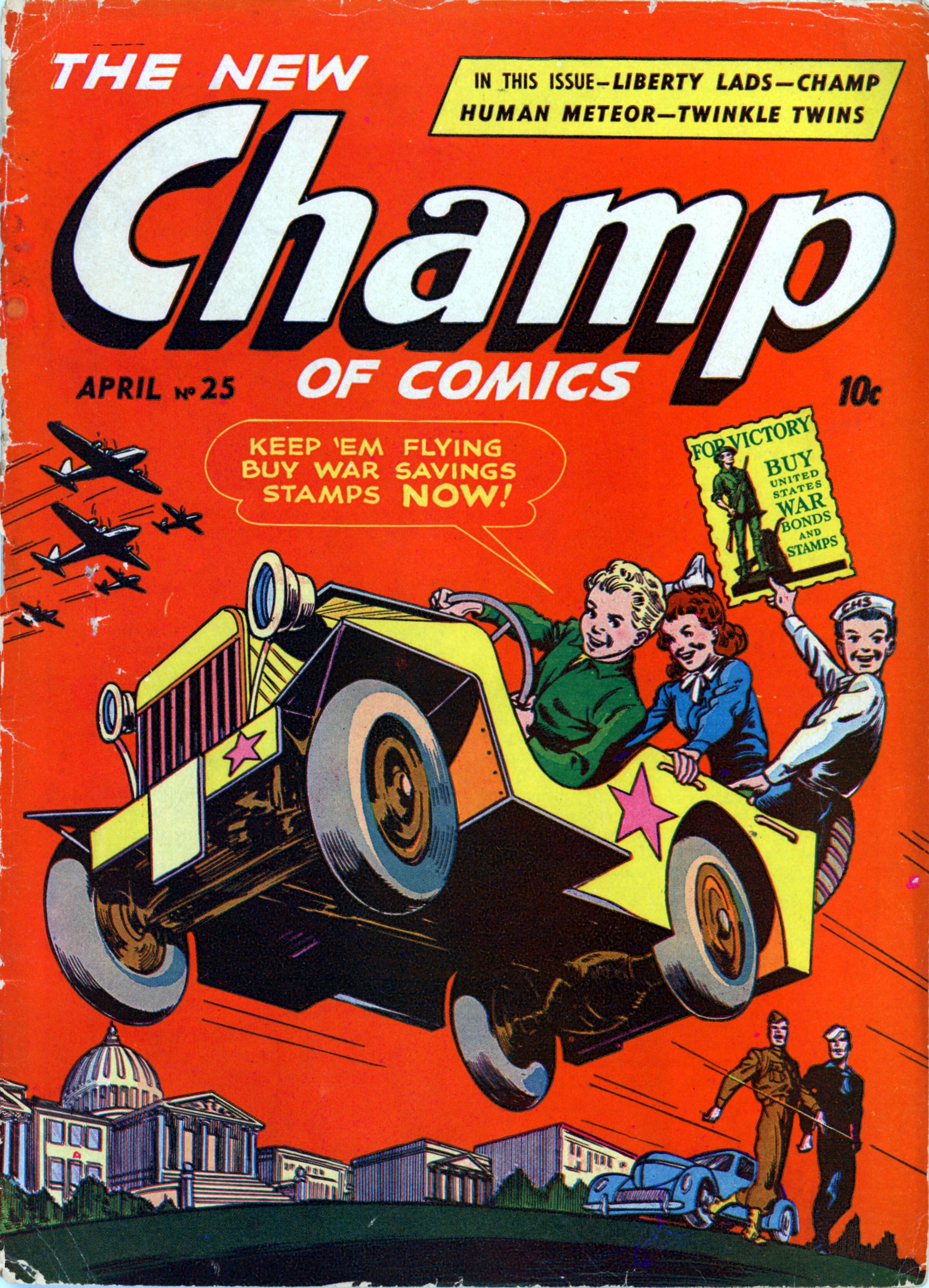 Read online Champ Comics comic -  Issue #25 - 1