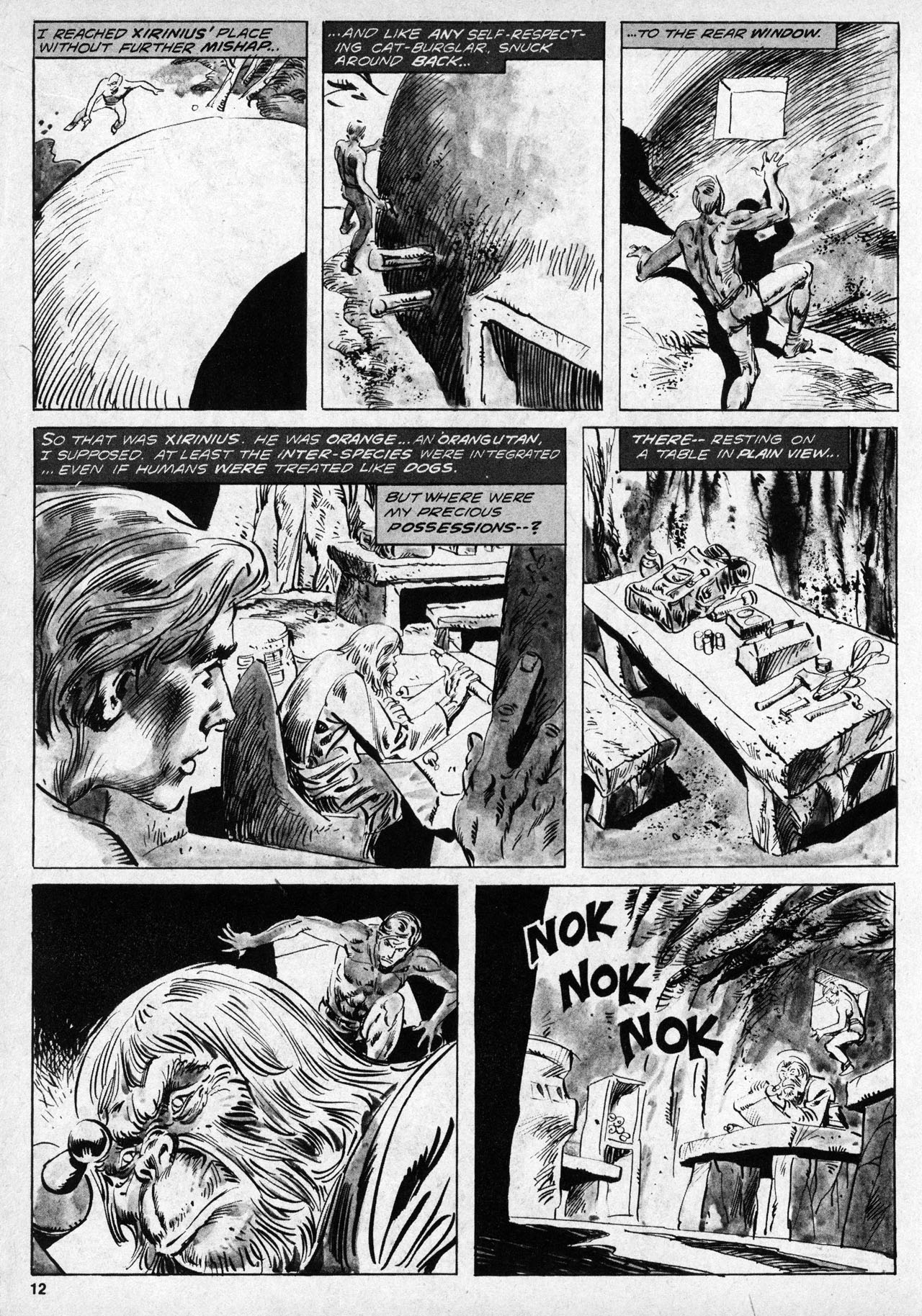 Read online Planet of the Apes comic -  Issue #10 - 12
