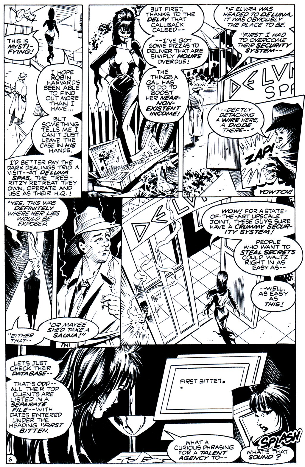 Read online Elvira, Mistress of the Dark comic -  Issue #9 - 28