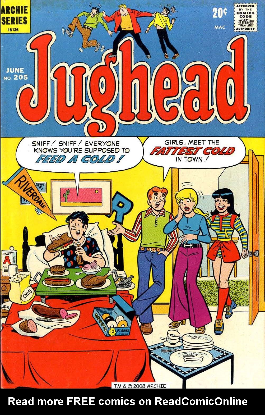 Read online Jughead (1965) comic -  Issue #205 - 1