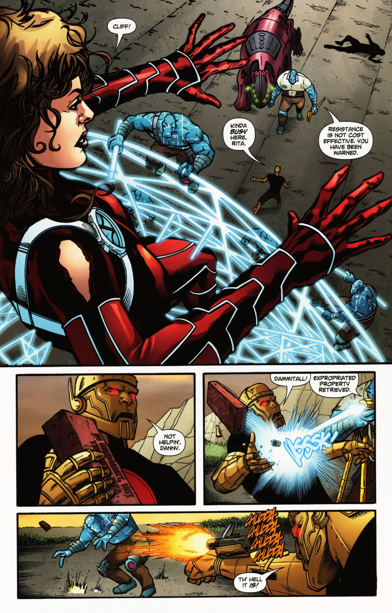 Read online Doom Patrol (2009) comic -  Issue #9 - 11