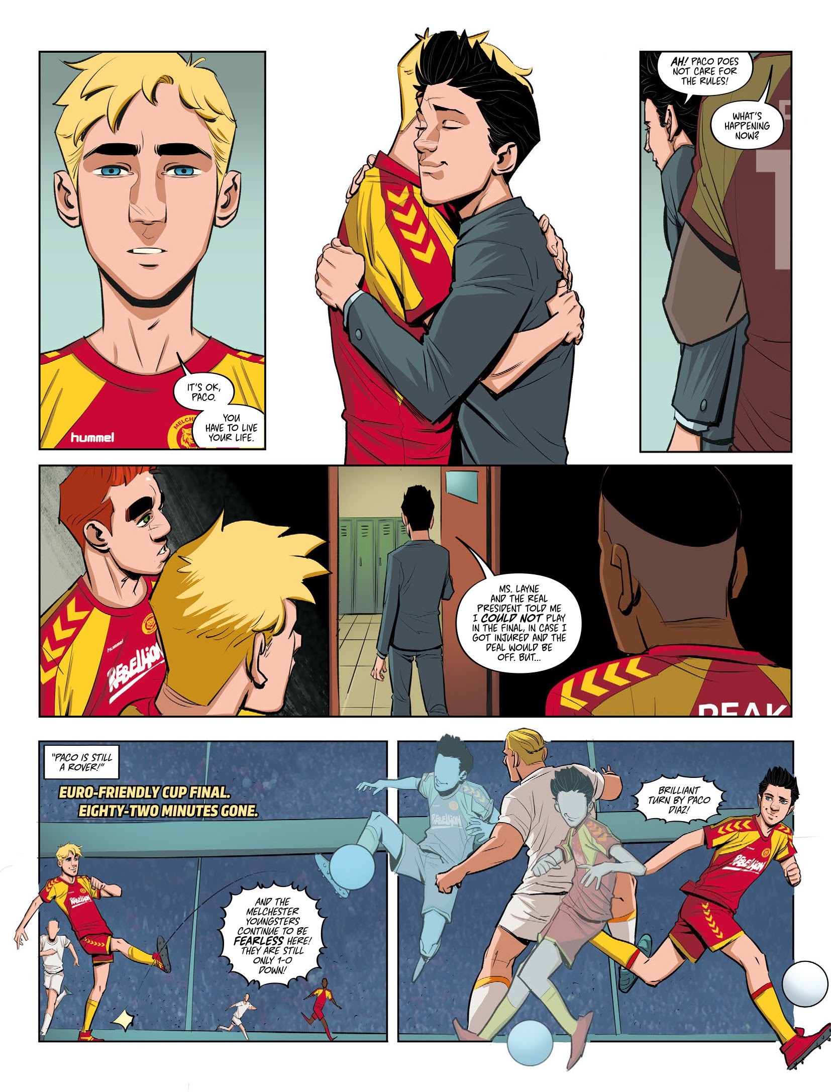 Read online Roy of the Rovers Summer Special 2020 comic -  Issue # Full - 19
