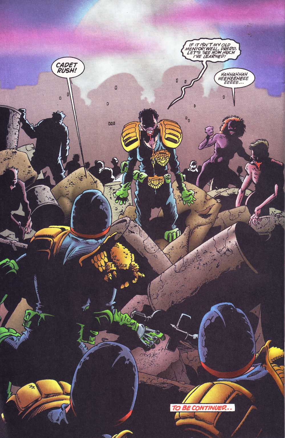 Read online Judge Dredd: Legends of the Law comic -  Issue #12 - 23