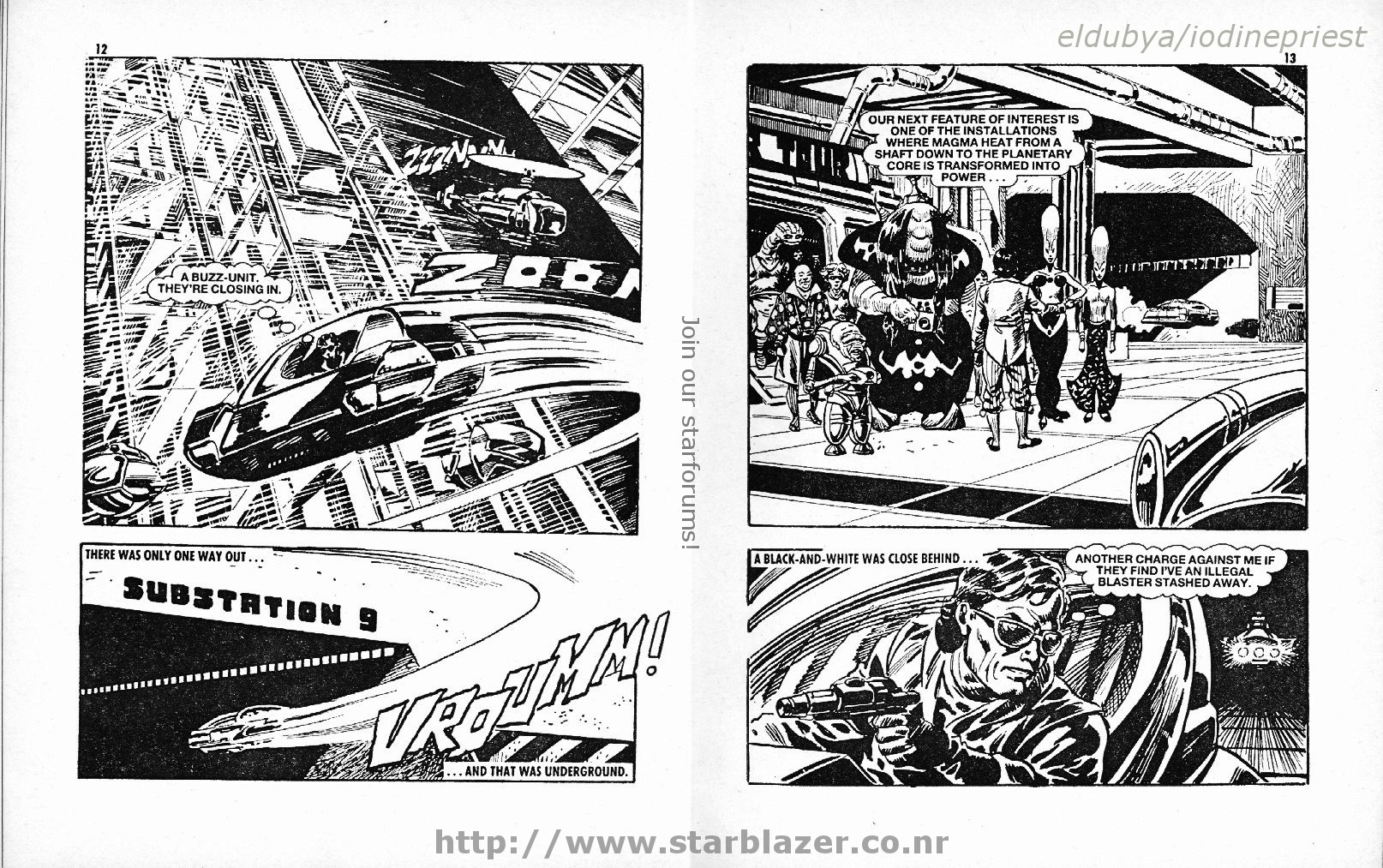 Read online Starblazer comic -  Issue #199 - 8