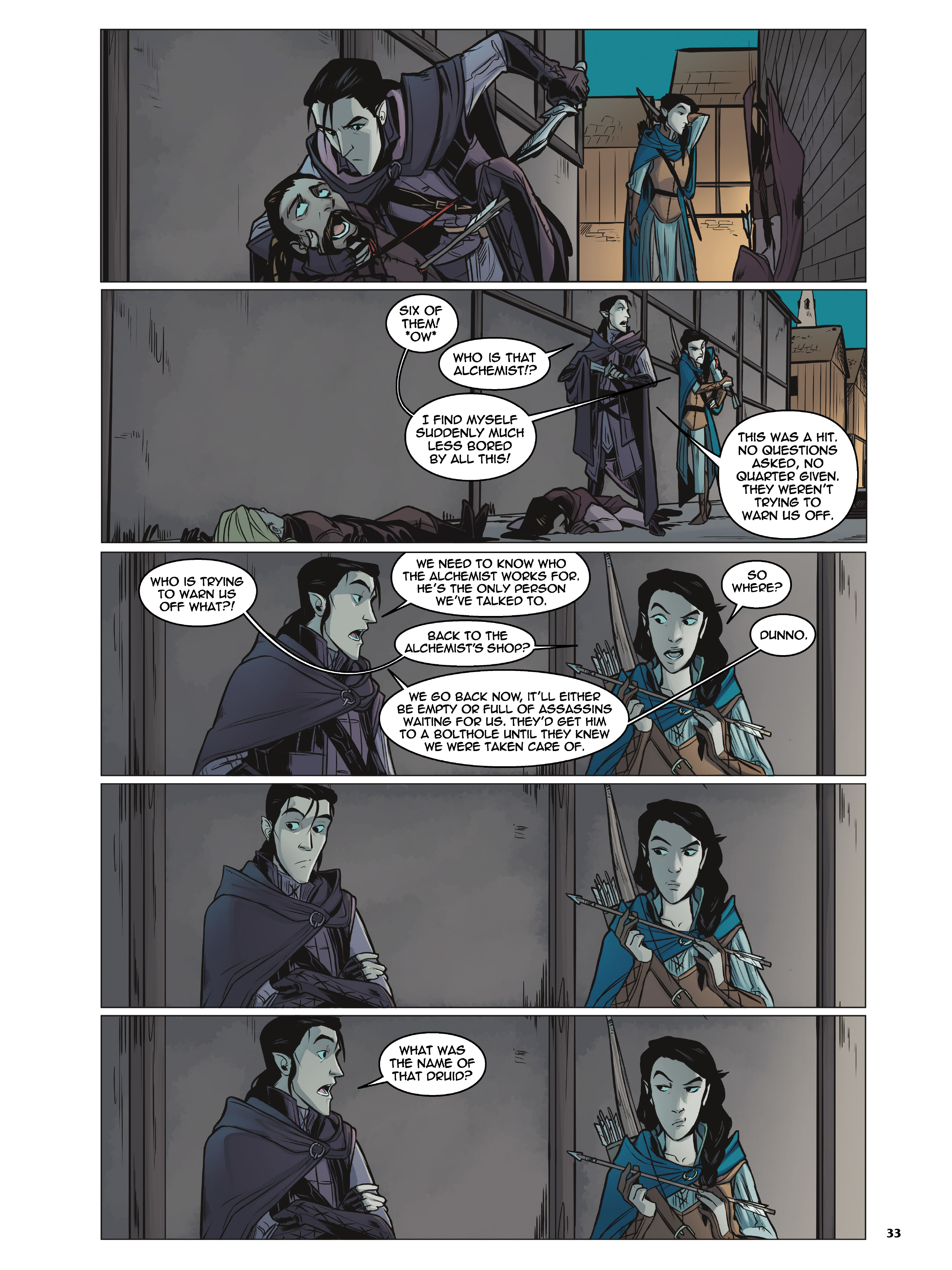 Read online Critical Role Vox Machina Origins comic -  Issue # (2019) _TPB Library Edition (Part 1) - 37