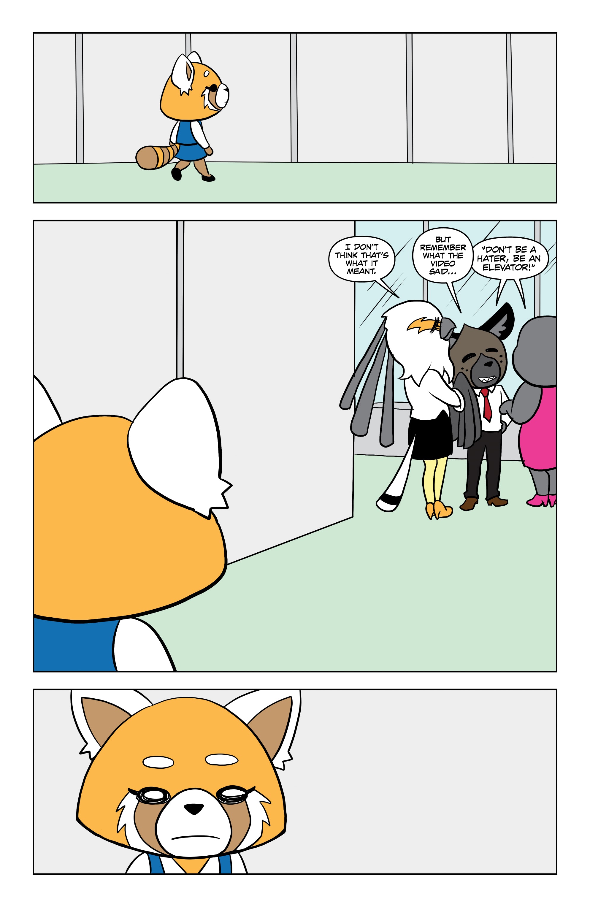 Read online Aggretsuko: Meet Her World comic -  Issue #1 - 14