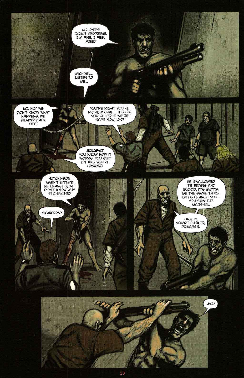 Read online Zombies! Feast comic -  Issue #4 - 15