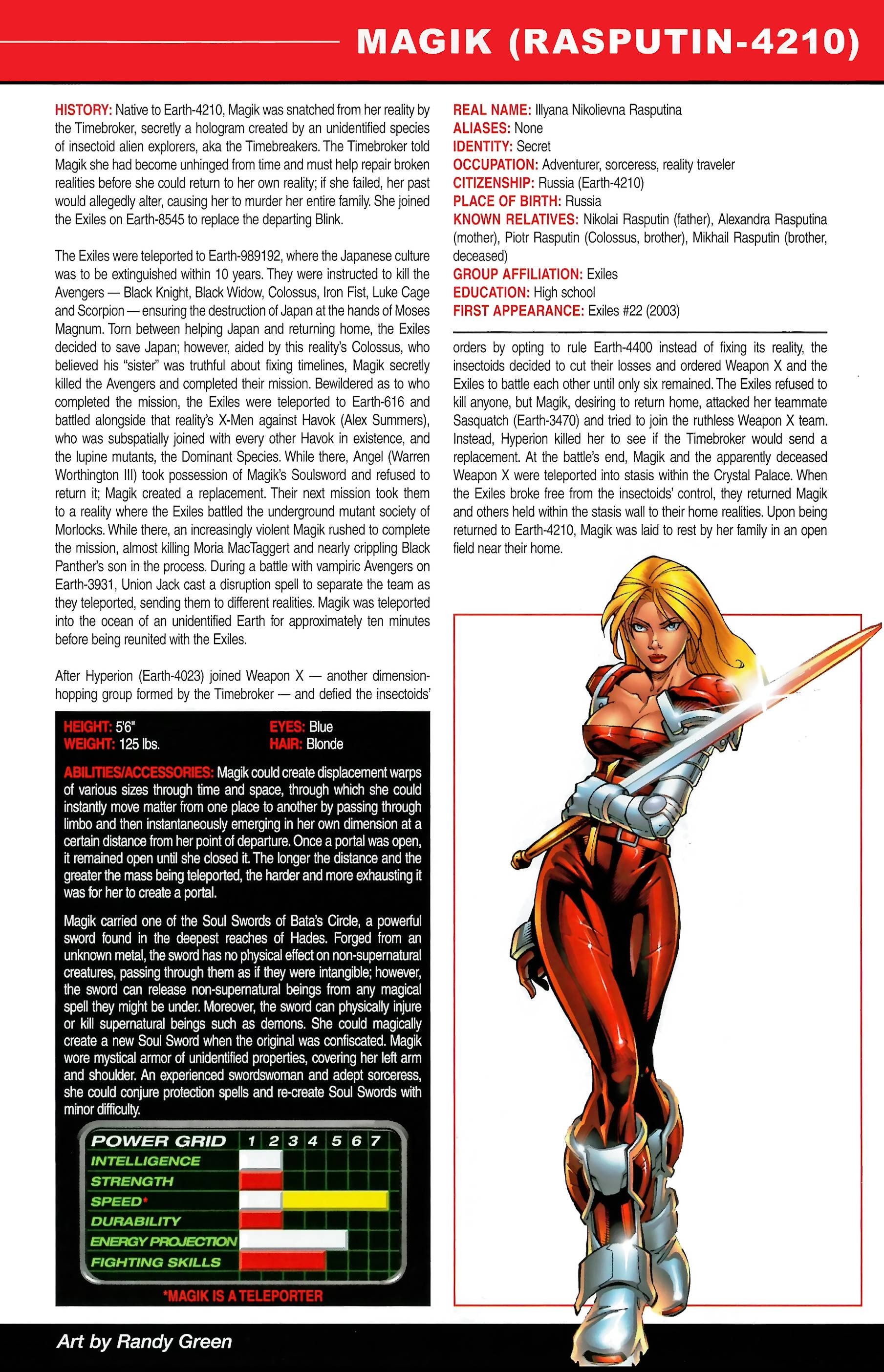 Read online Official Handbook of the Marvel Universe A to Z comic -  Issue # TPB 7 (Part 1) - 9