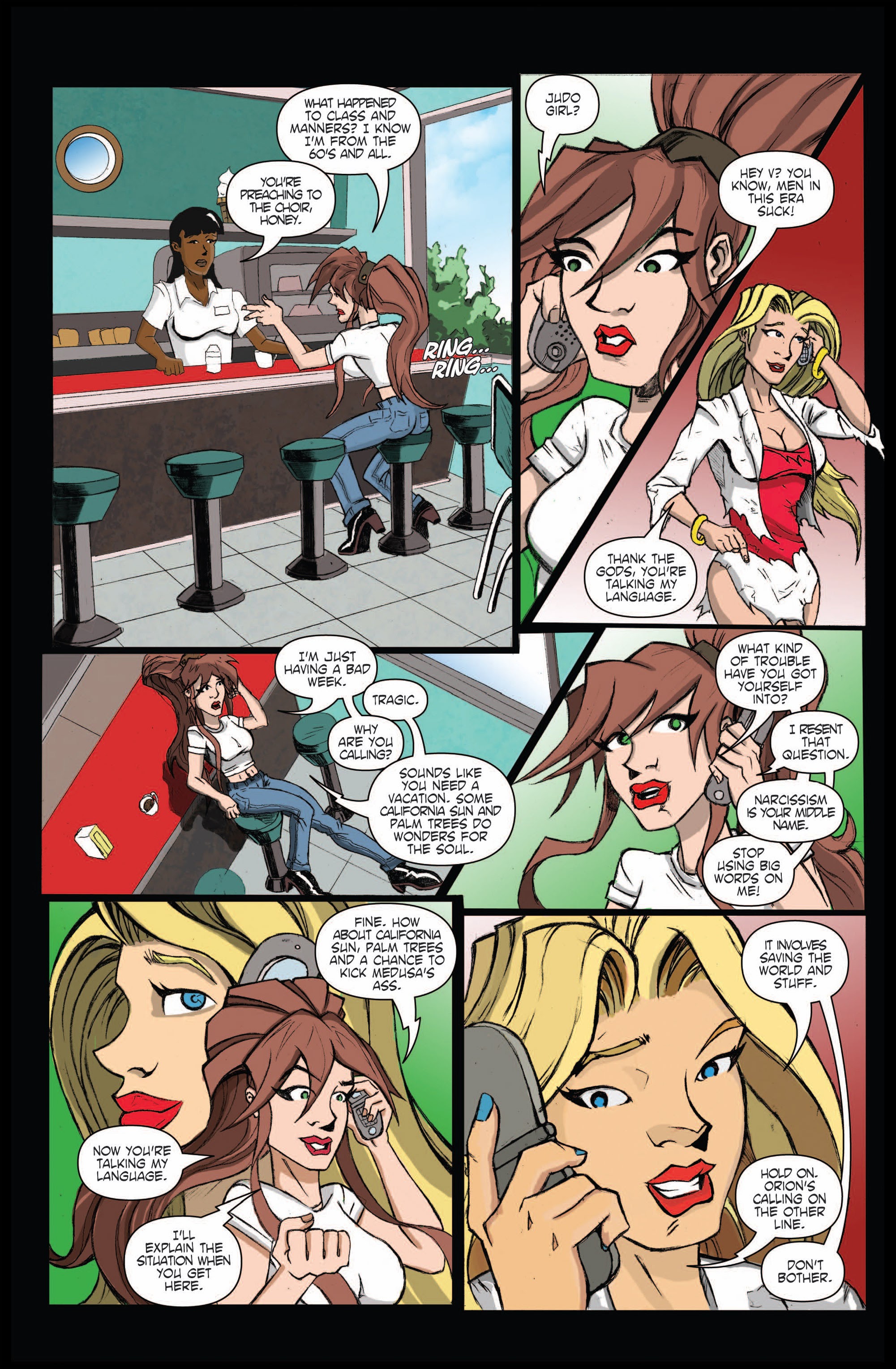 Read online Judo Girl comic -  Issue # TPB 3 - 115