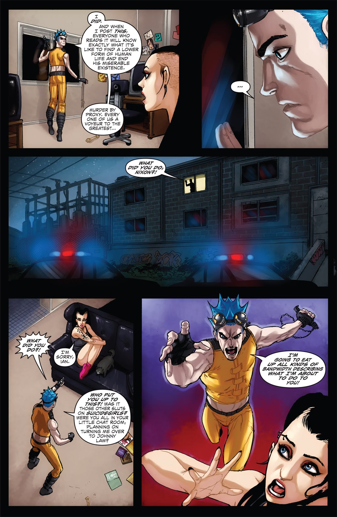 Read online Hack/Slash Annual - Suicide Girls Annual comic -  Issue # Full - 10