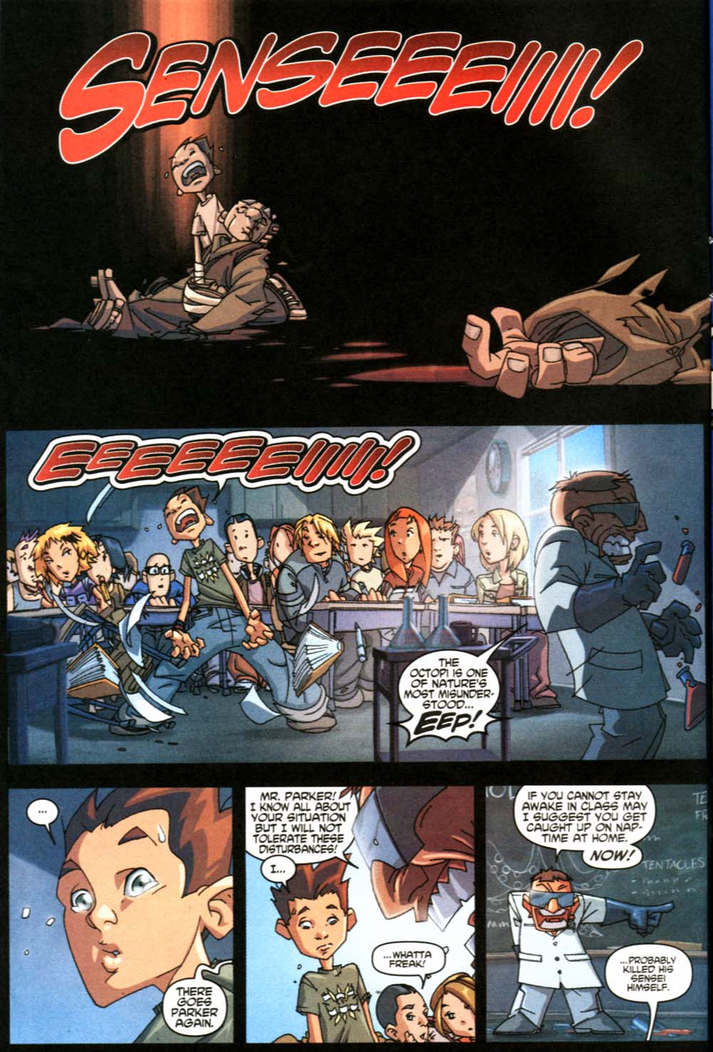 Read online Marvel Mangaverse: Spider-Man comic -  Issue # Full - 8