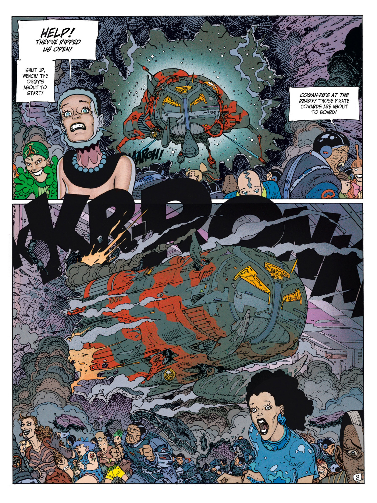 Read online Before the Incal comic -  Issue #6 - 11