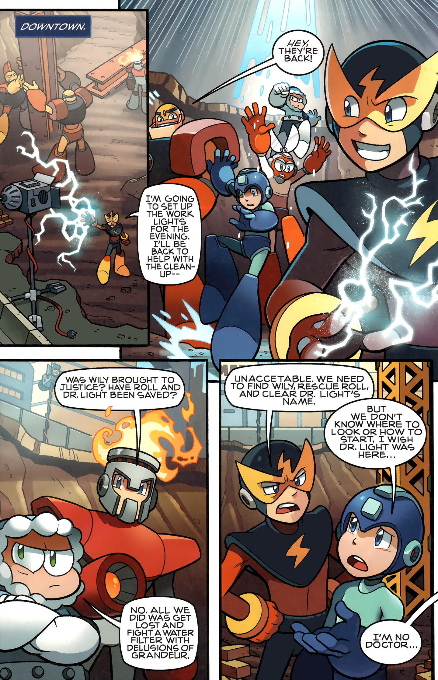 Read online Mega Man comic -  Issue #7 - 9