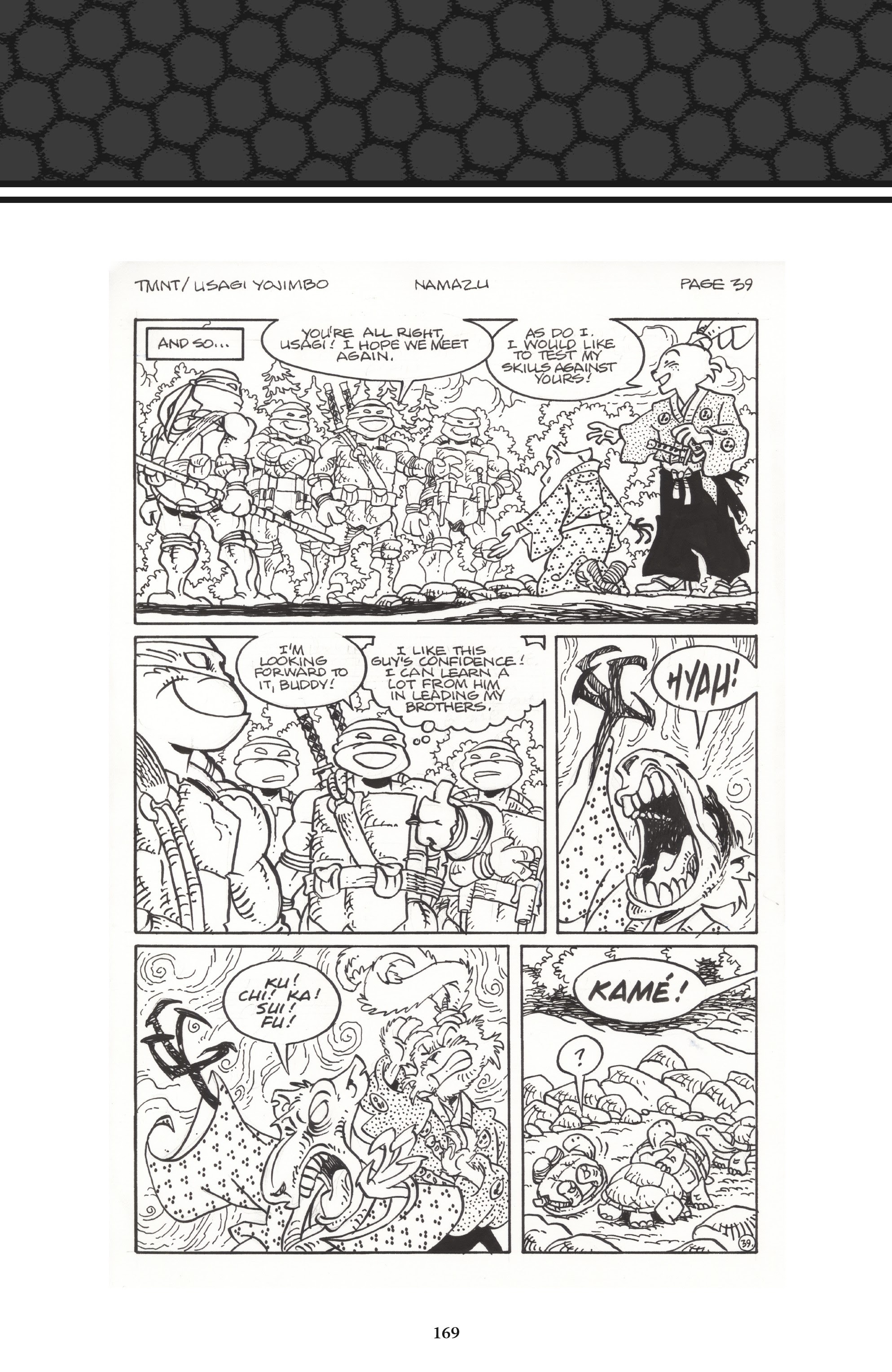 Read online Usagi Yojimbo/Teenage Mutant Ninja Turtles: The Complete Collection comic -  Issue # TPB (Part 2) - 60