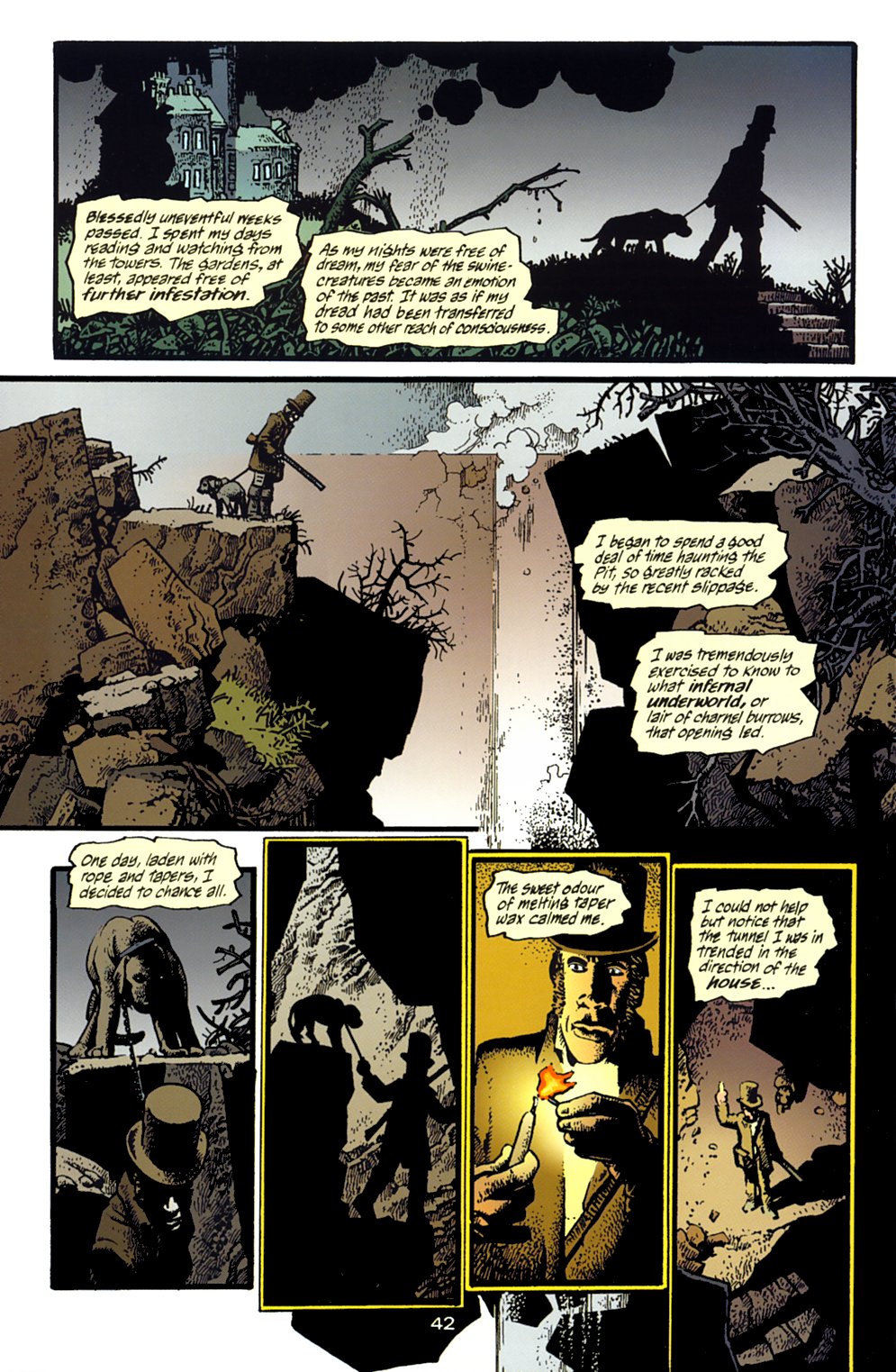 Read online The House on the Borderland comic -  Issue # TPB - 51