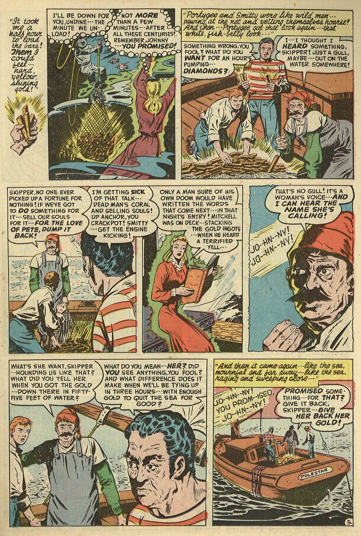 Read online Adventures Into The Unknown comic -  Issue #9 - 15