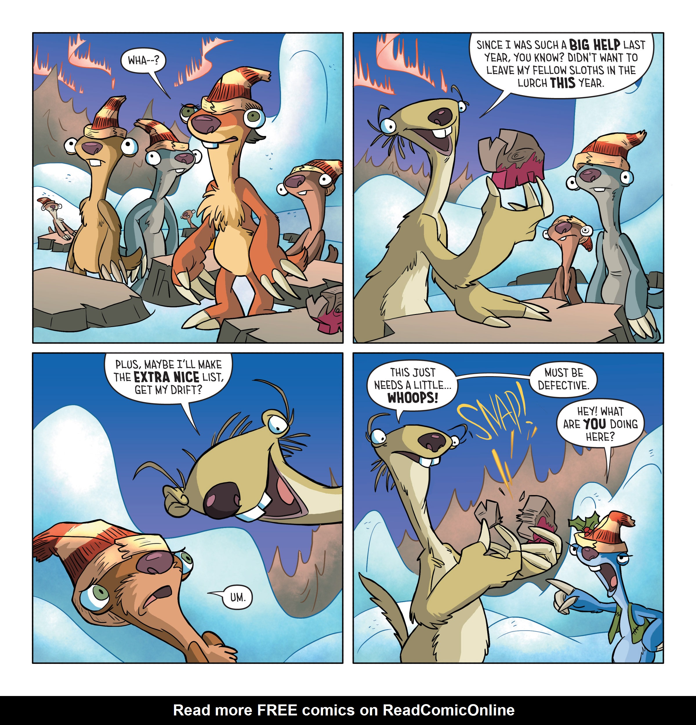 Read online Ice Age: Past, Presents, and Future! comic -  Issue # Full - 6