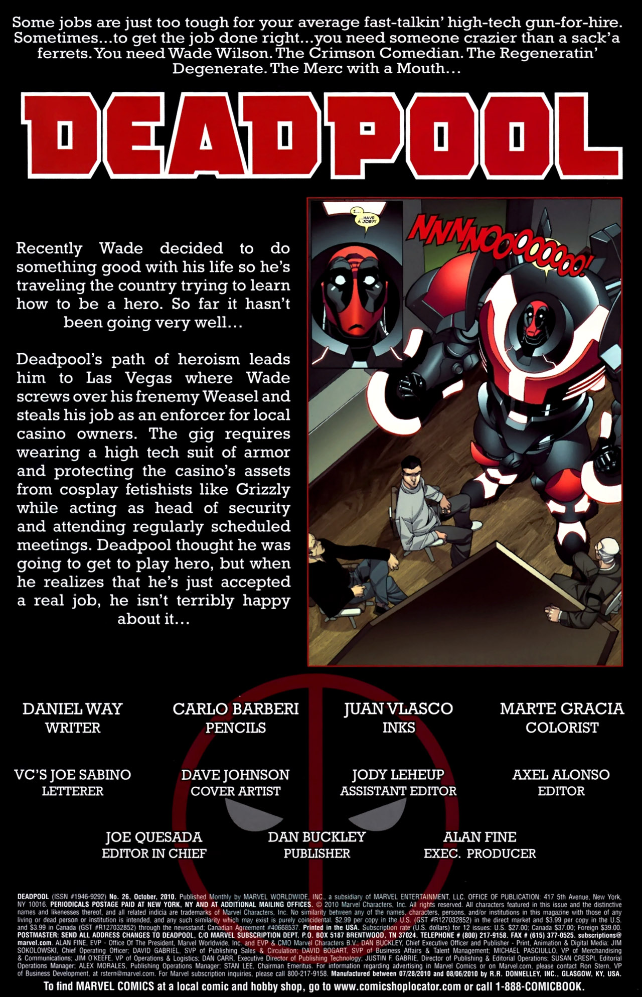 Read online Deadpool (2008) comic -  Issue #26 - 2