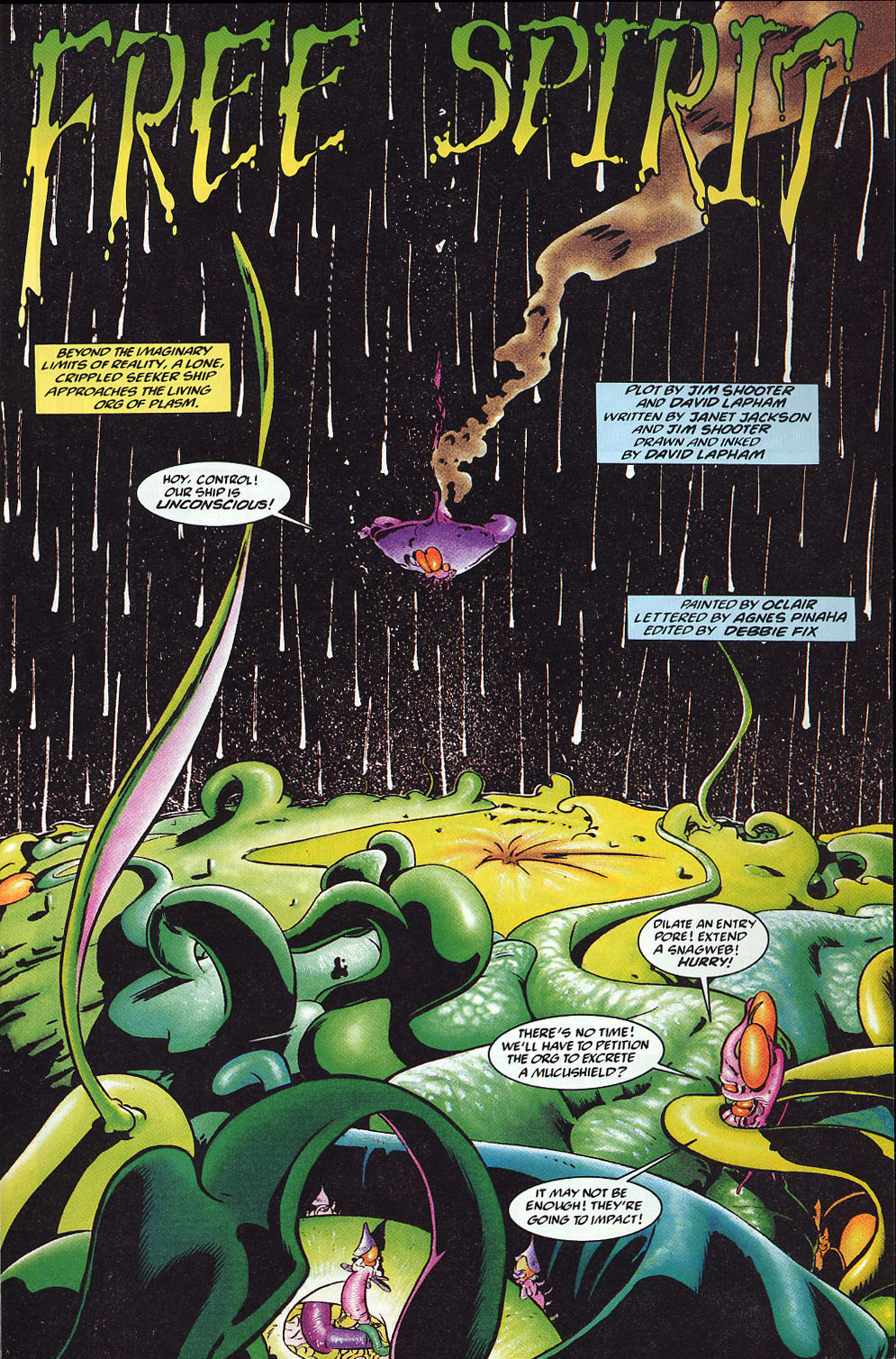 Read online Warriors of Plasm comic -  Issue #10 - 2