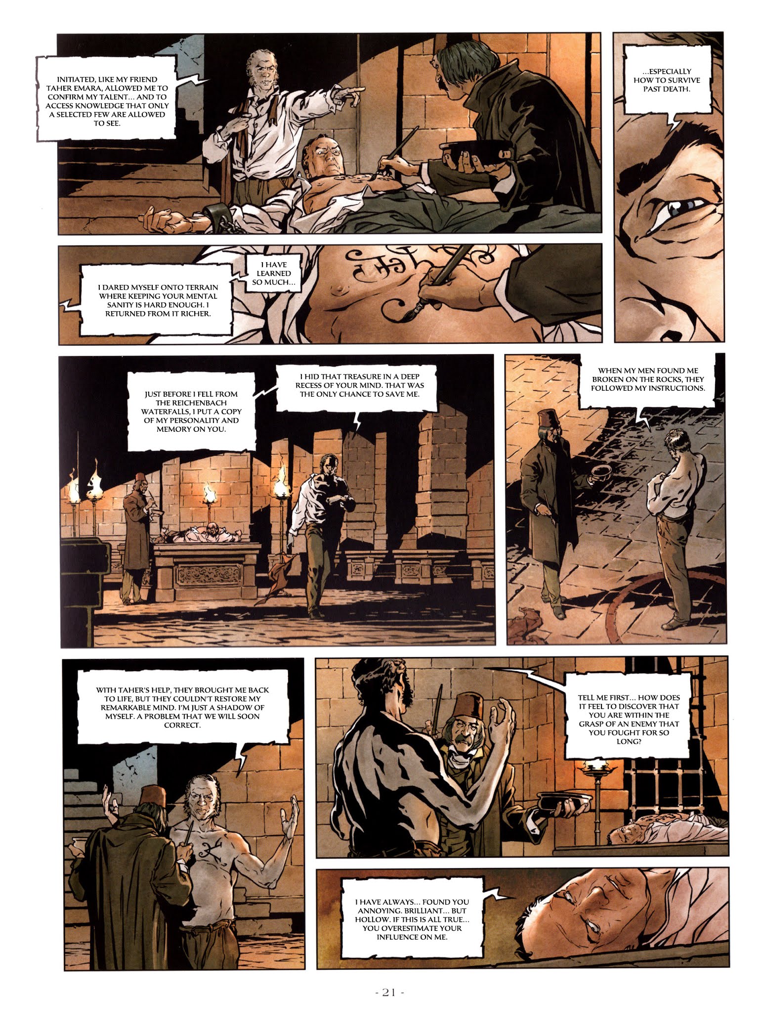 Read online Sherlock Holmes and the Necronomicon comic -  Issue # TPB - 22