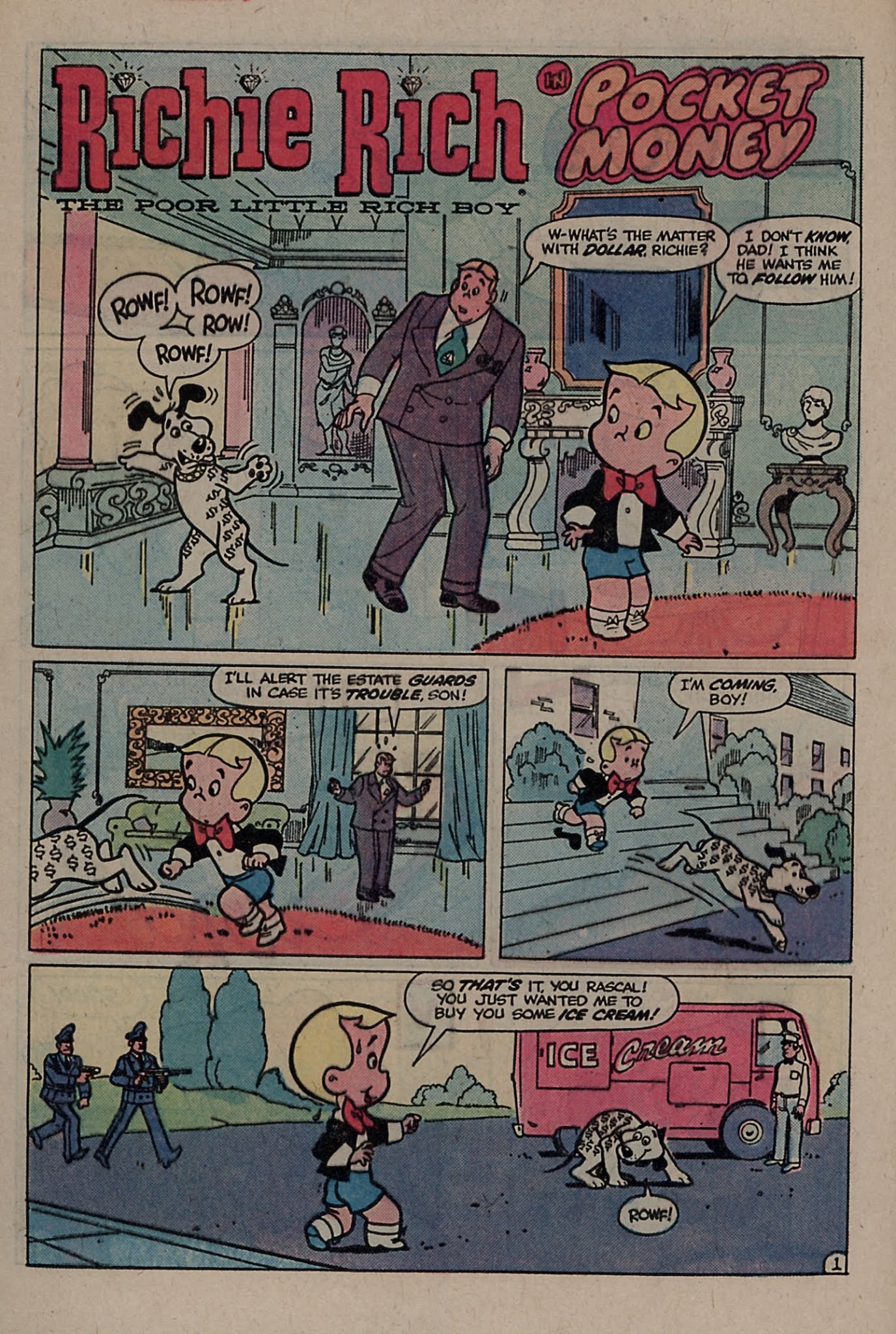 Read online Richie Rich & Dollar the Dog comic -  Issue #11 - 28
