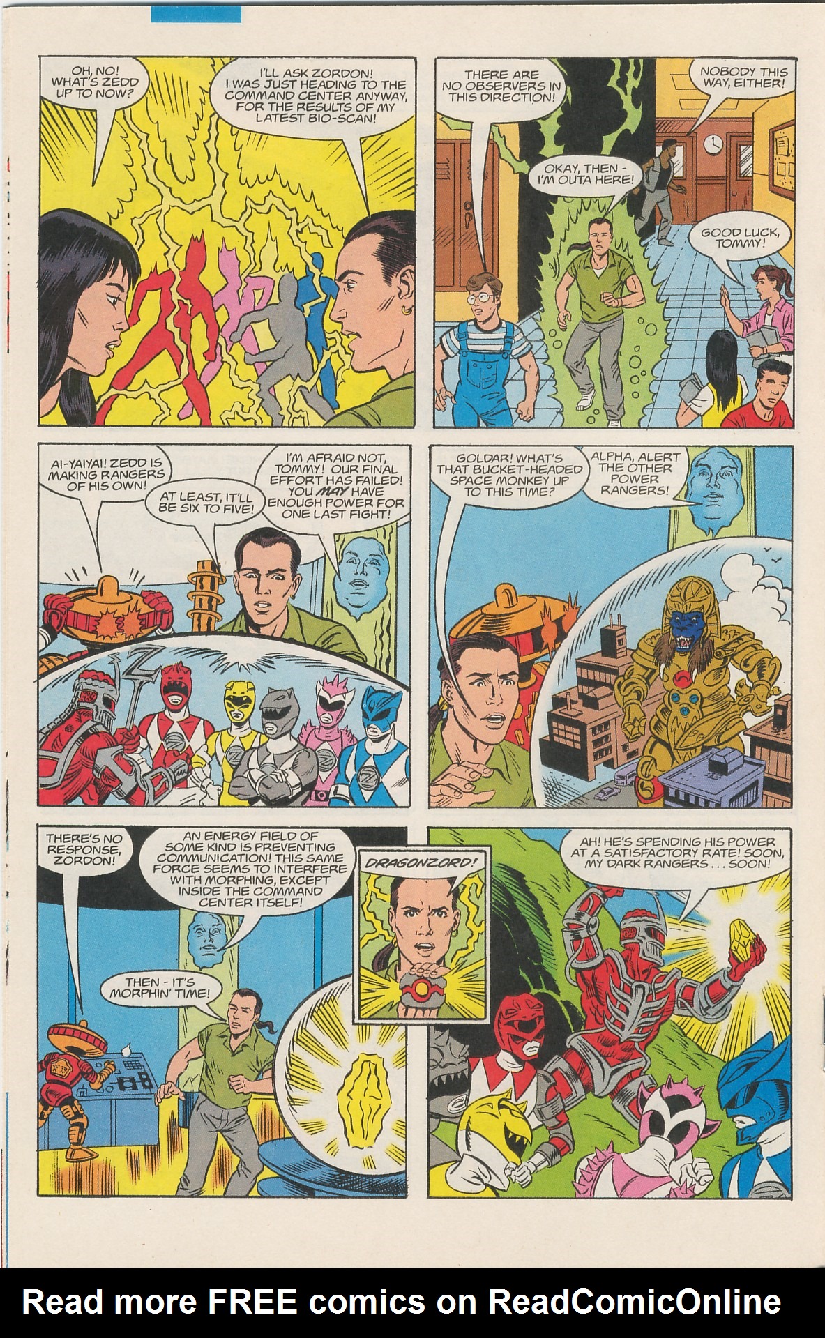 Read online Mighty Morphin Power Rangers Saga comic -  Issue #3 - 18