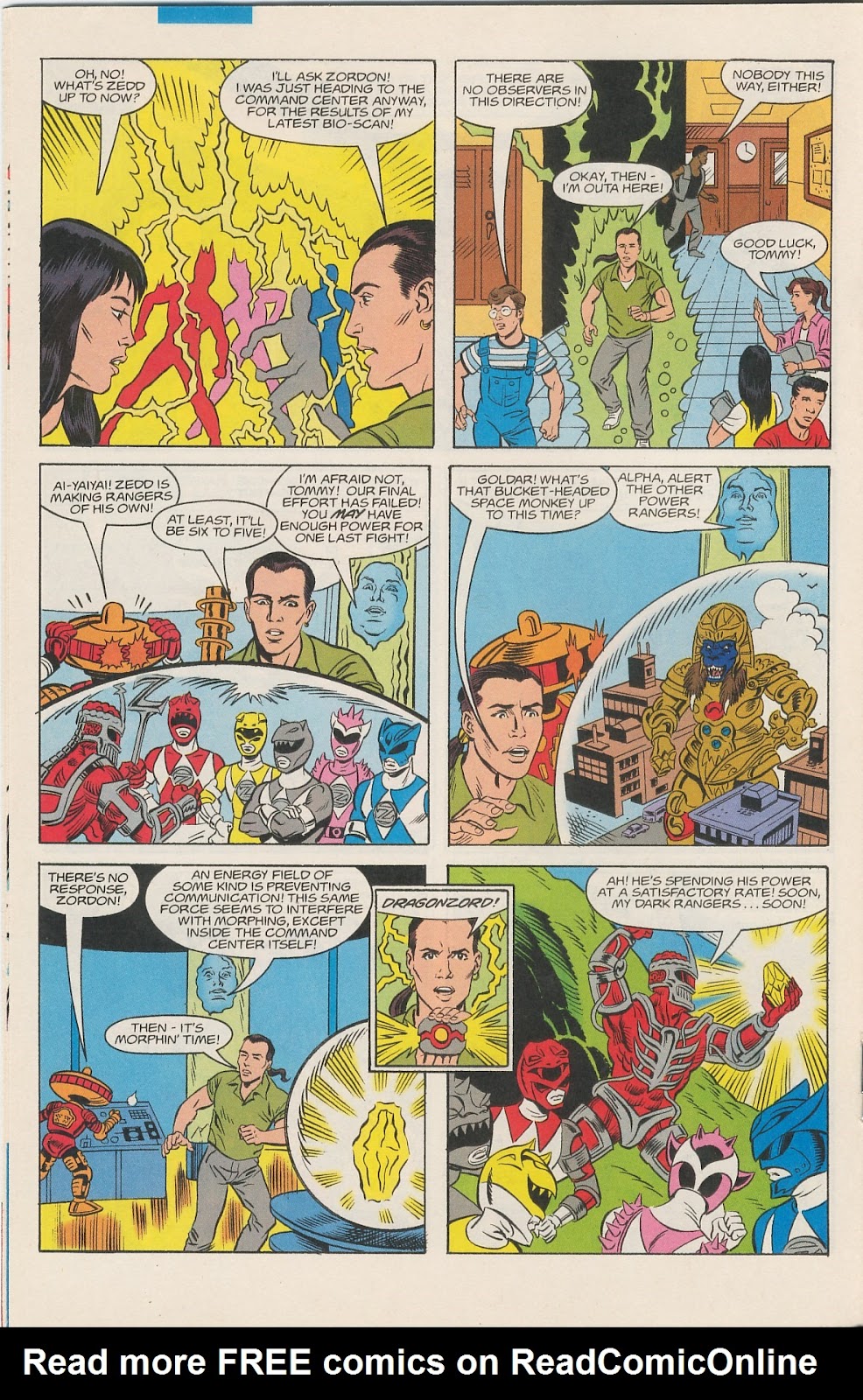 Mighty Morphin Power Rangers Saga issue 3 - Page 18