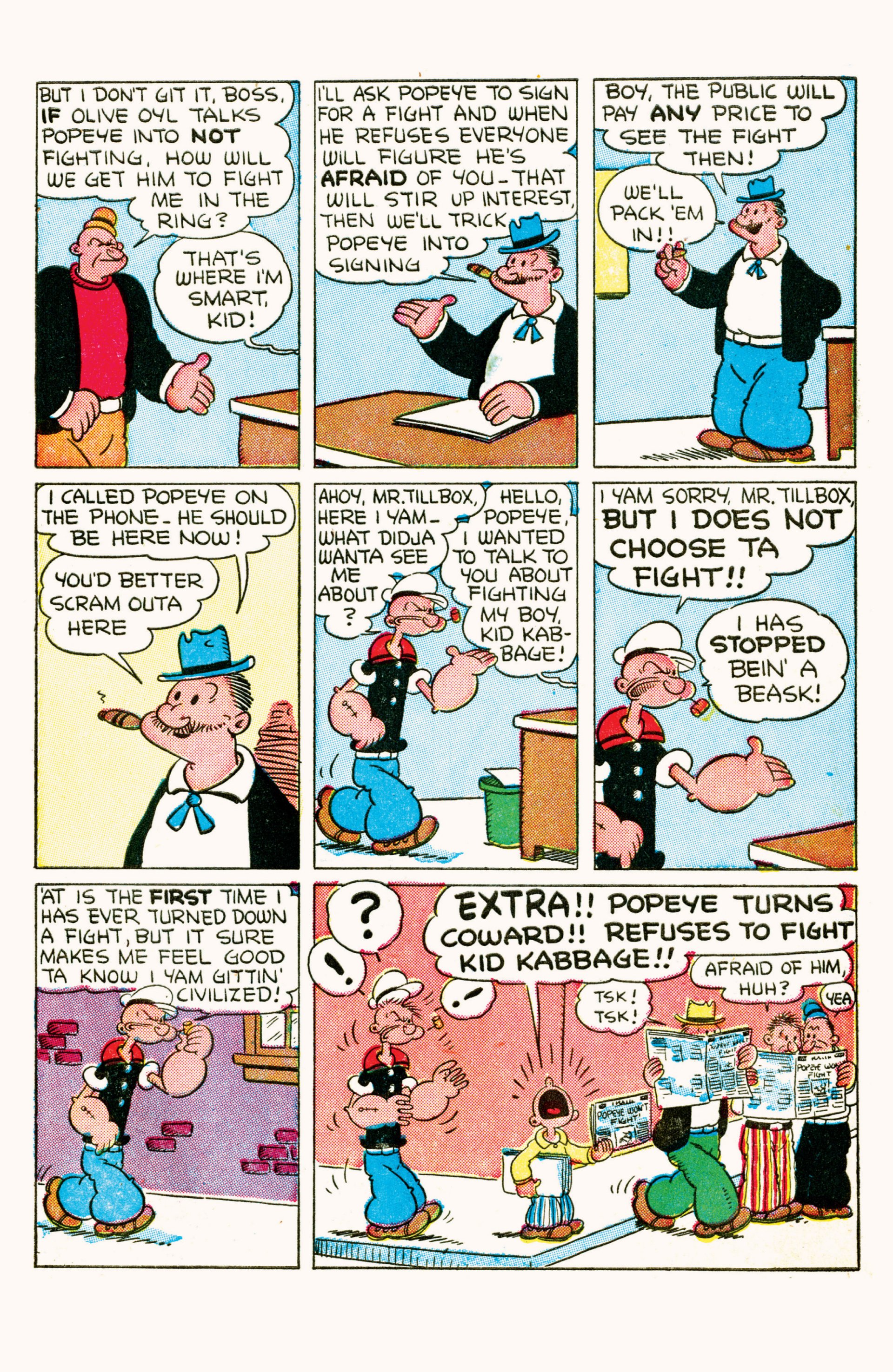 Read online Classic Popeye comic -  Issue #1 - 9