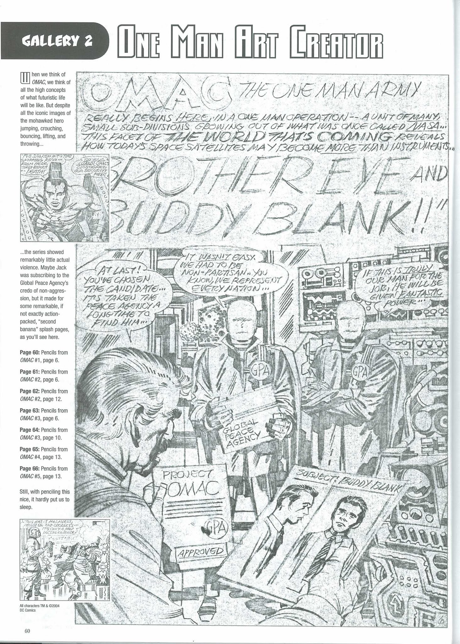Read online The Jack Kirby Collector comic -  Issue #40 - 62