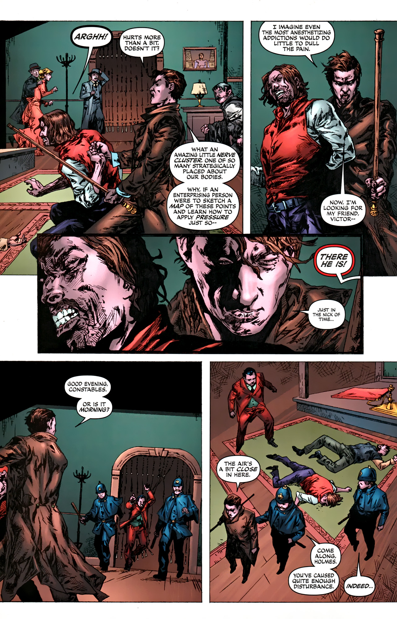 Read online Sherlock Holmes: Year One comic -  Issue #3 - 16